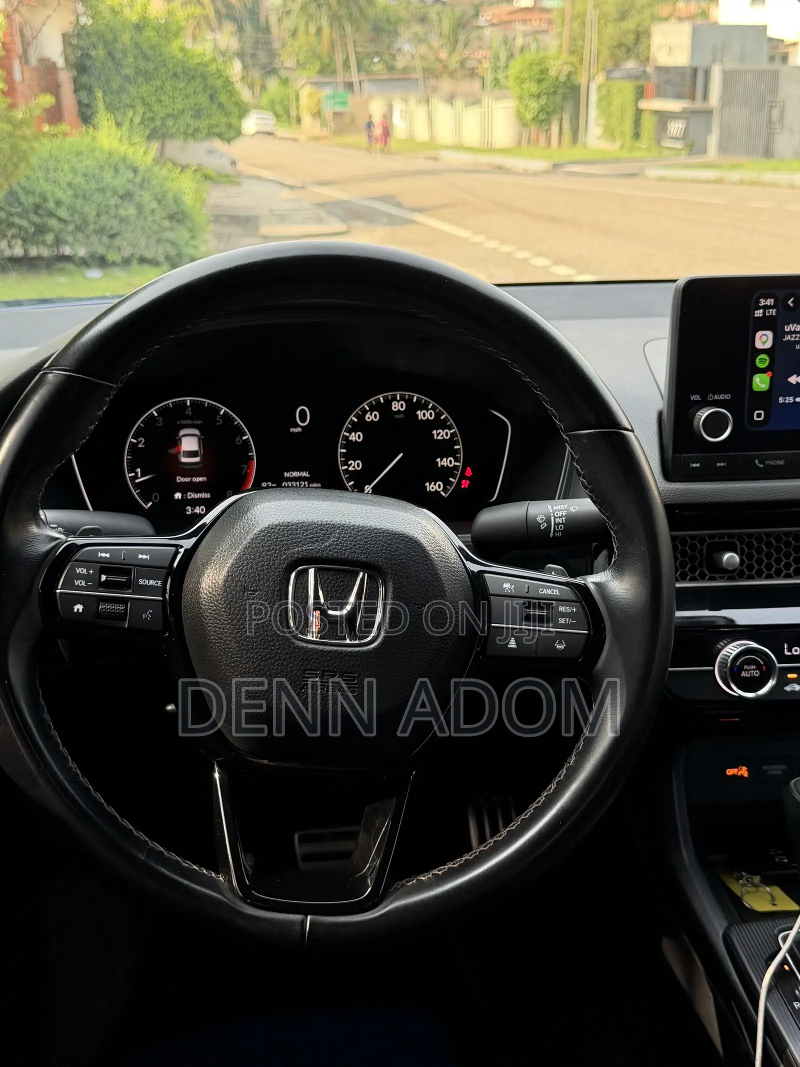 Honda Civic Sport CVT 2024 Black