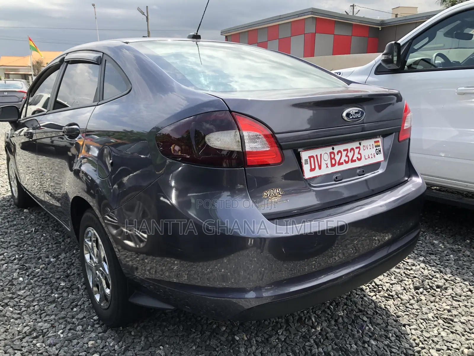 Ford Fiesta S Sedan 2016 Gray