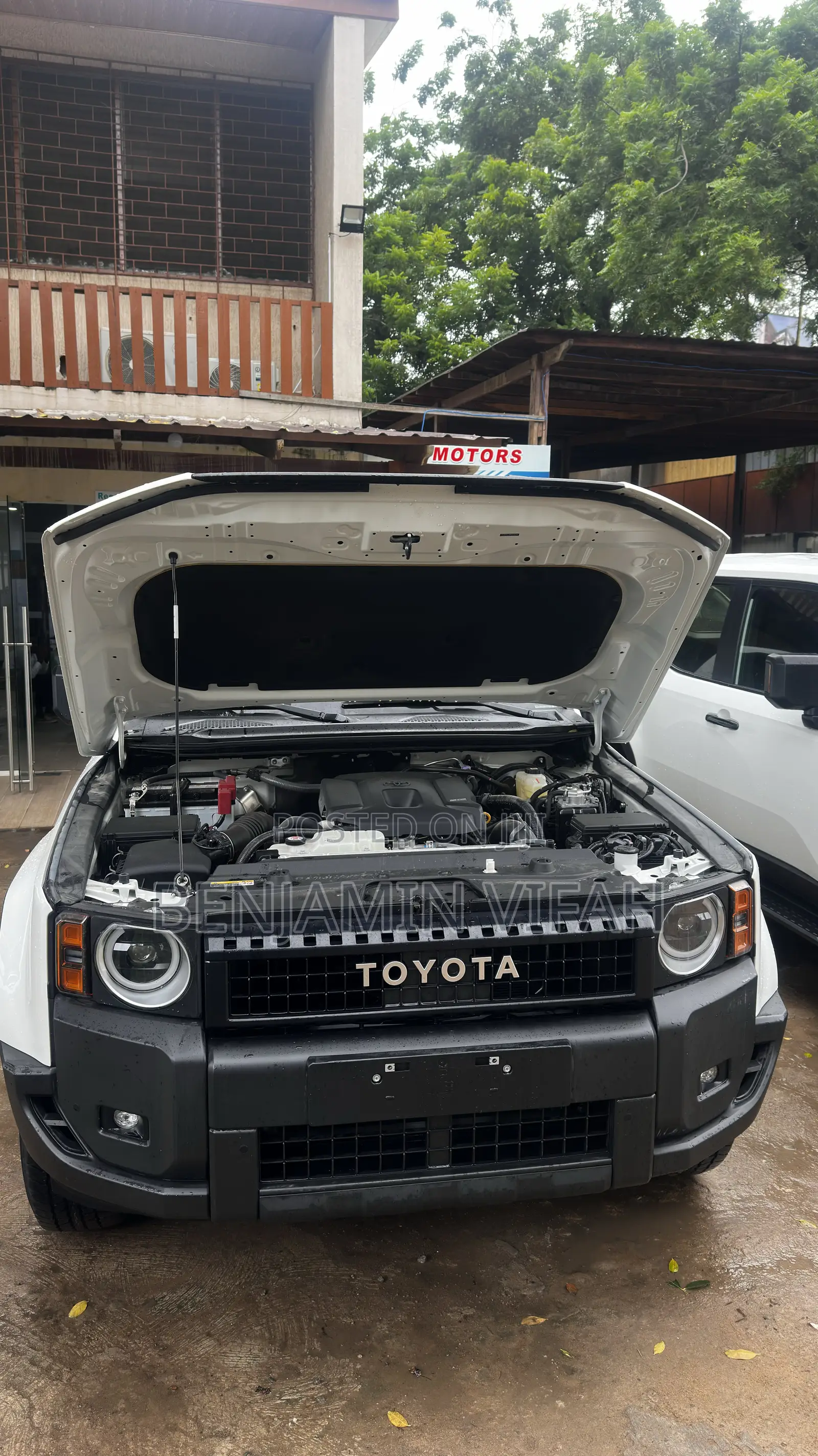New Toyota Land Cruiser Prado 2024 White