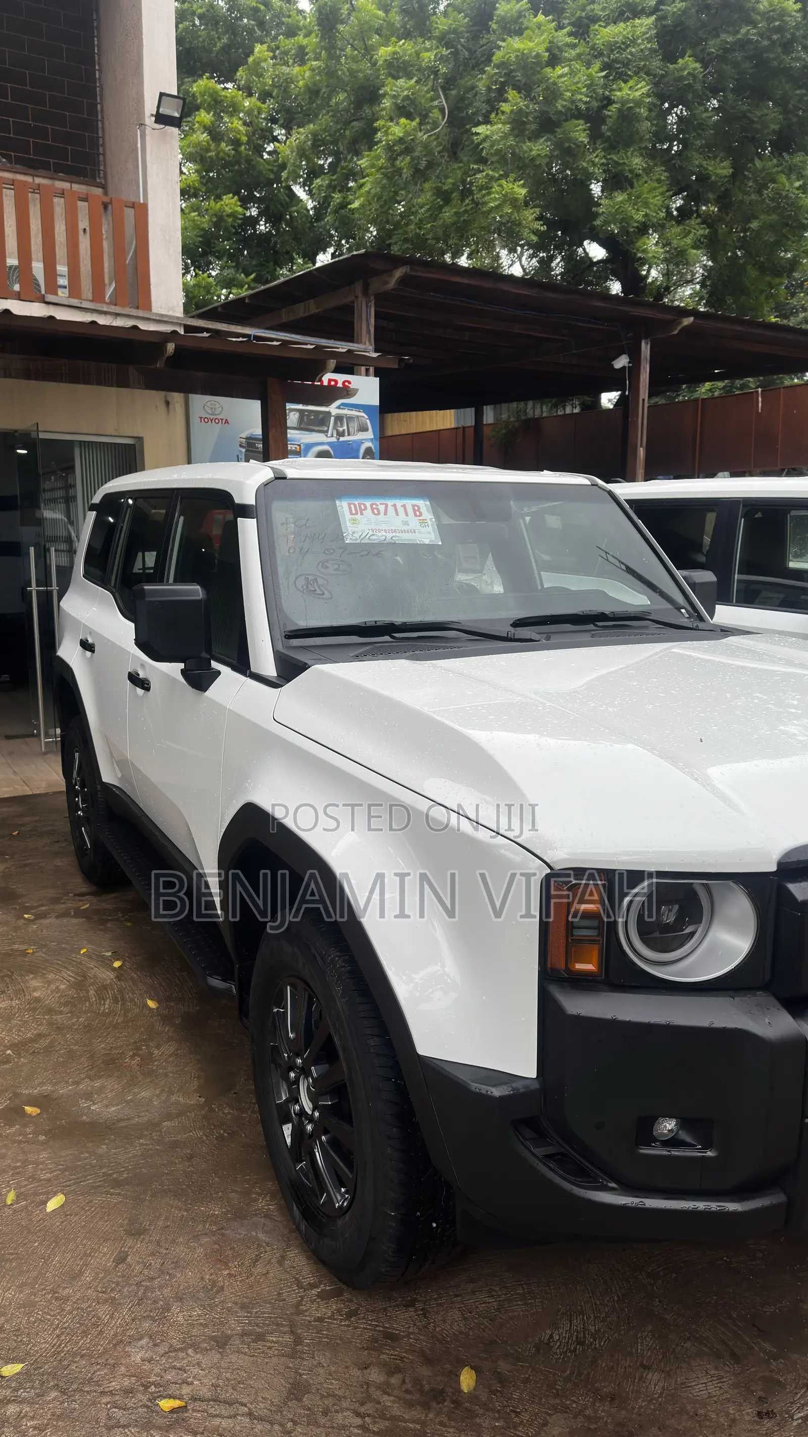 New Toyota Land Cruiser Prado 2024 White