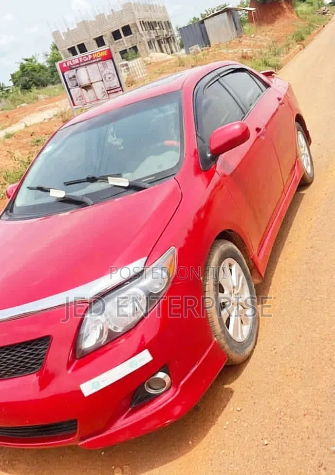 Toyota Corolla 2010 Red