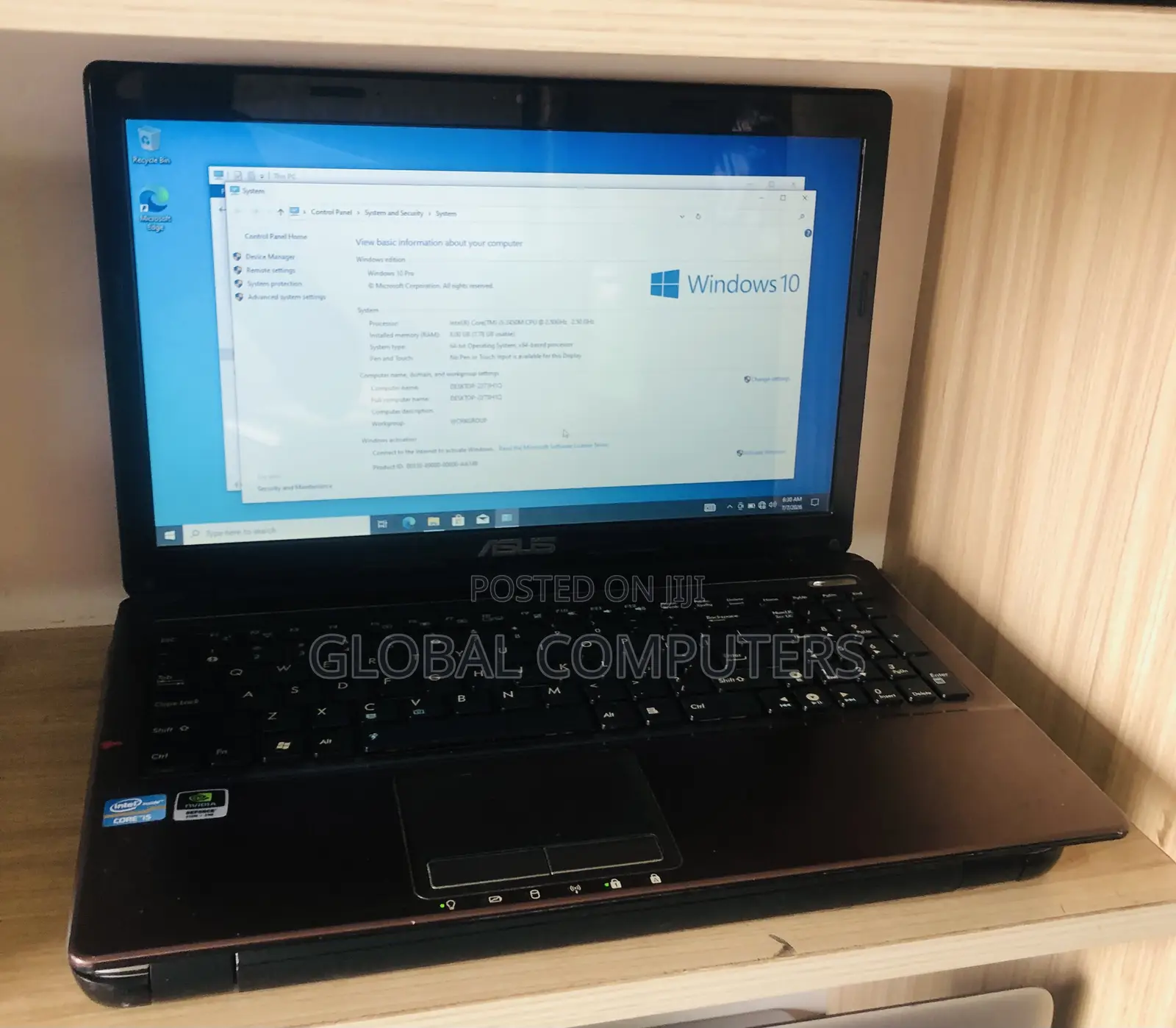 Laptop Asus K53SD 8GB Intel Core i5 HDD 500GB