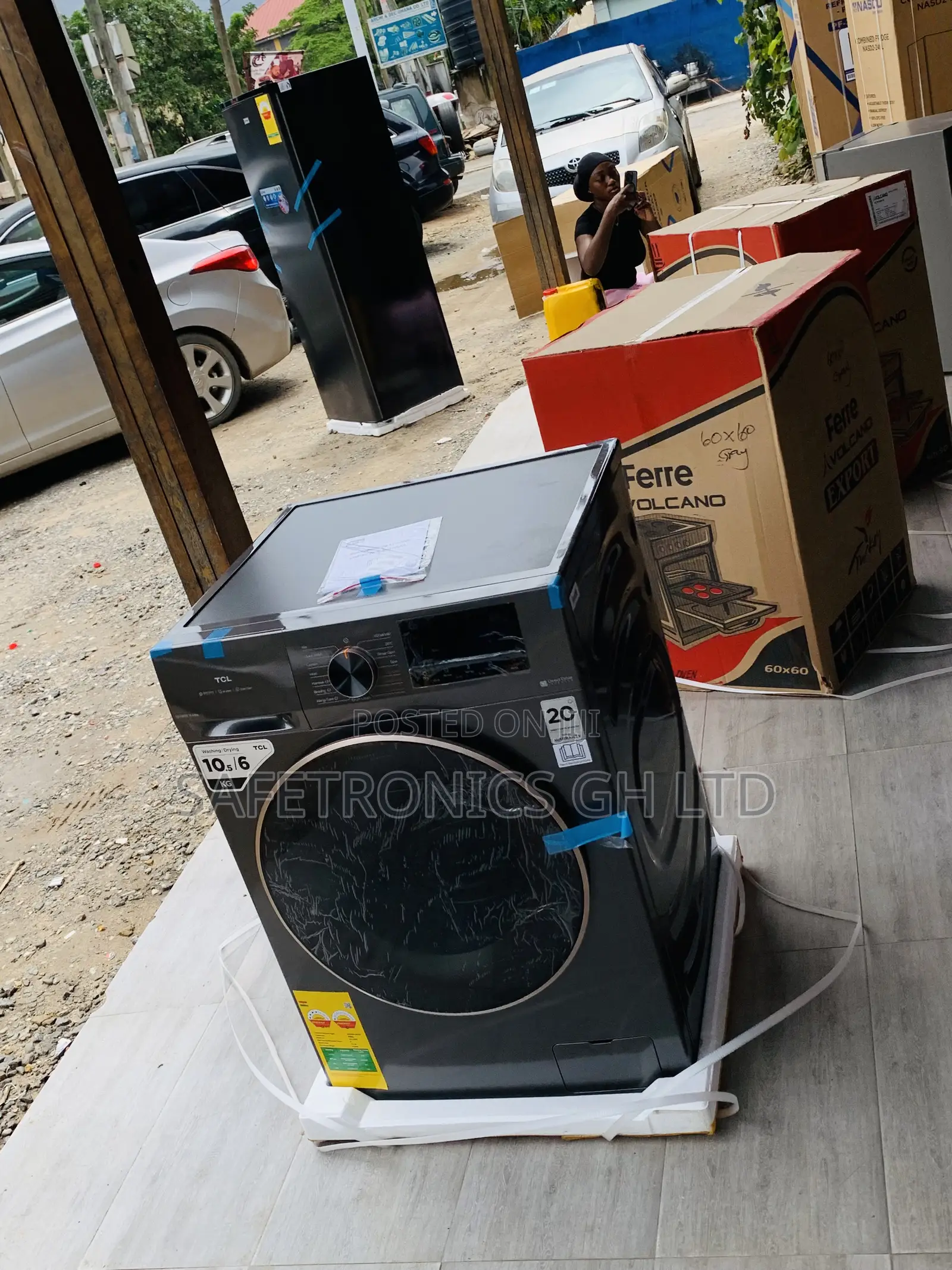 Just Purchase TCL Washer 10.5kg Dryer 6kgs Washing Machine