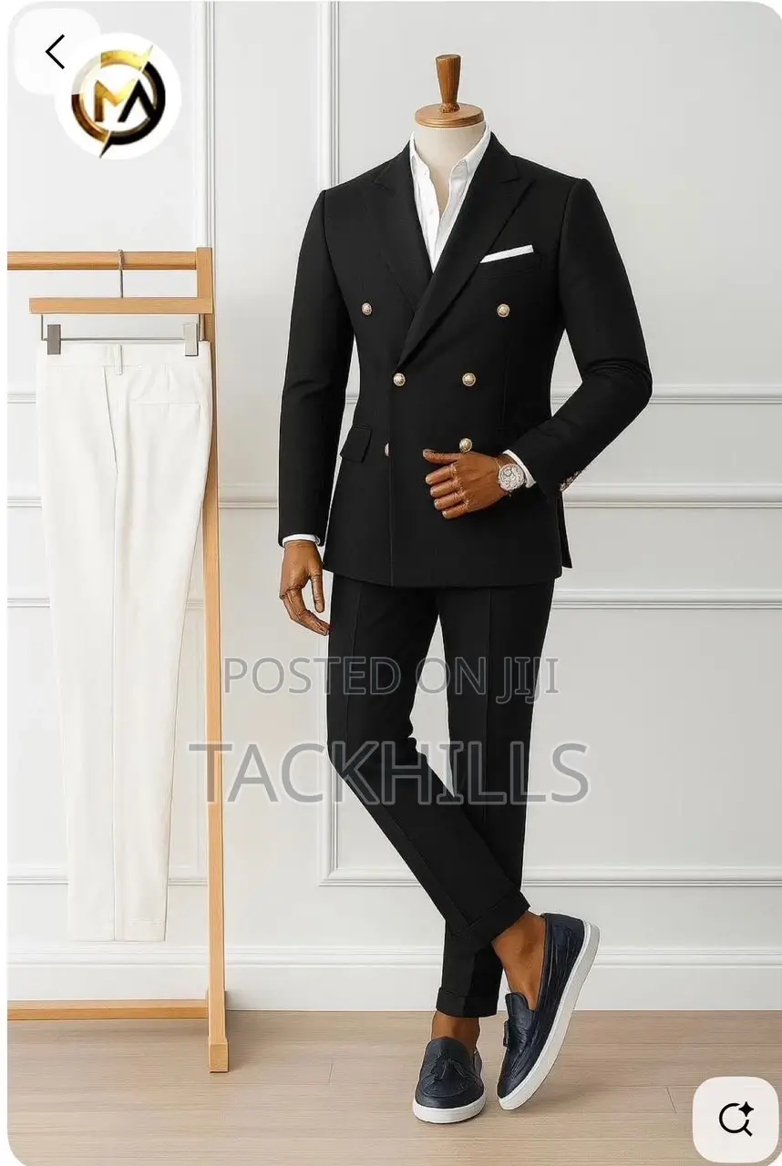 Men Double Breasted Suit