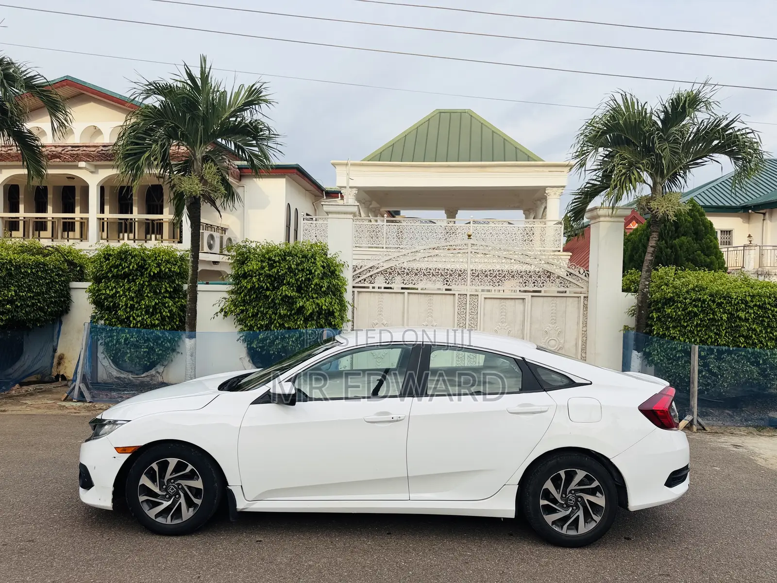 Honda Civic EX Sedan 2018 White