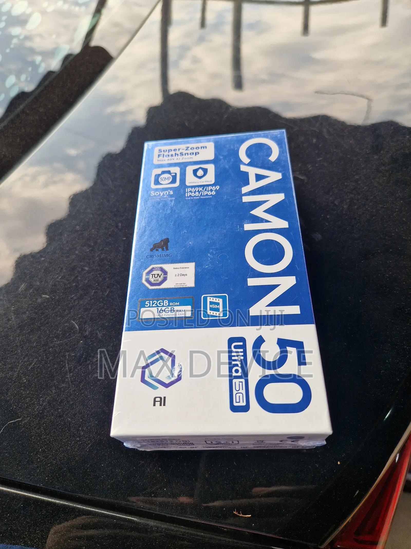 New Tecno Camon 50 Ultra 512 GB Black