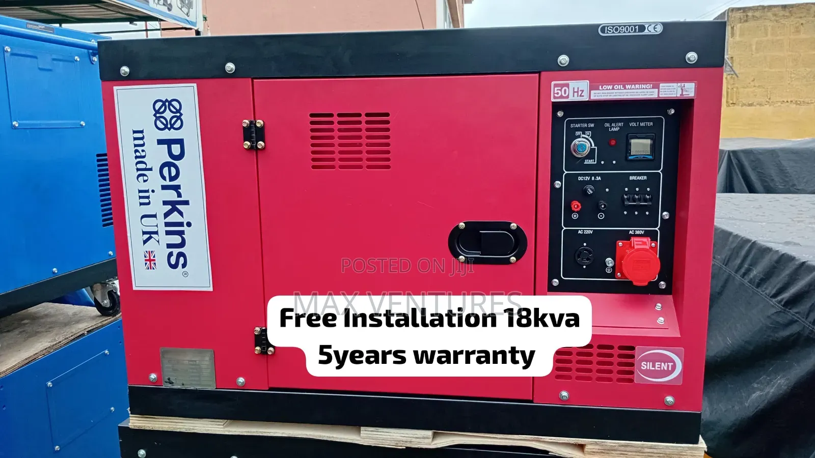 Original Perkins 18kva Diesel Generator – Premium Performance
