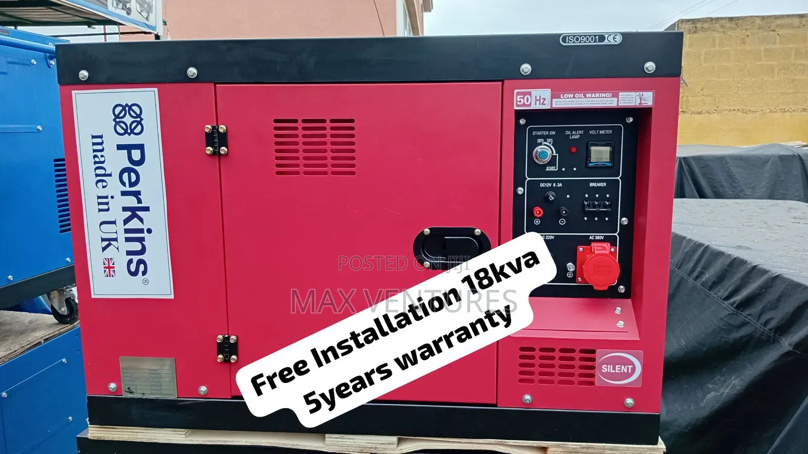 Original Perkins 18kva Diesel Generator – Premium Performance