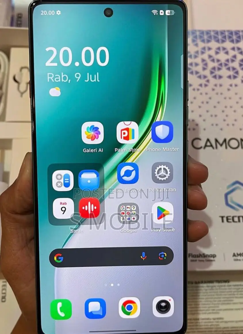 New Tecno Camon 40 Pro 5G 256 GB Gray