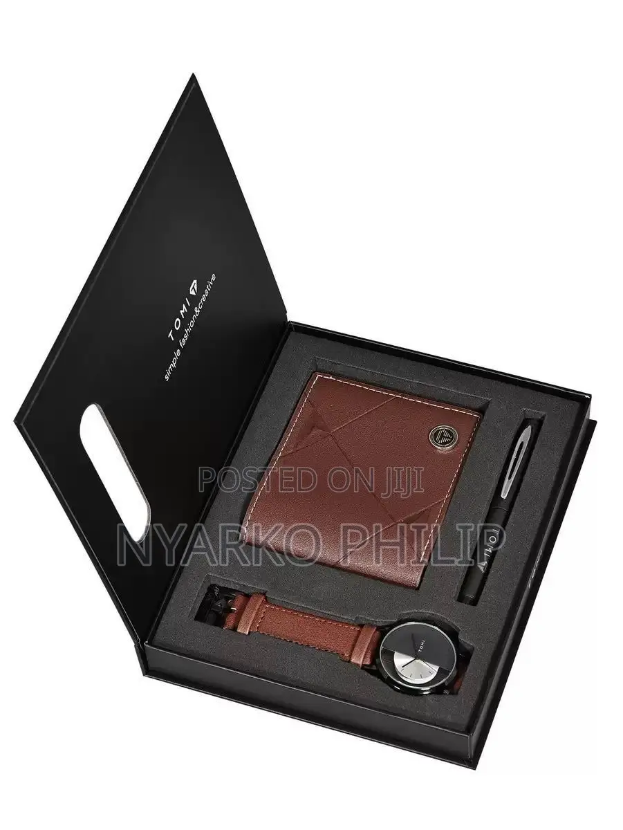 Men Watch Gift Set