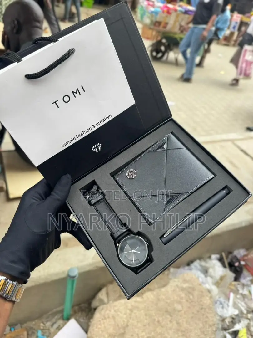 Men Watch Gift Set