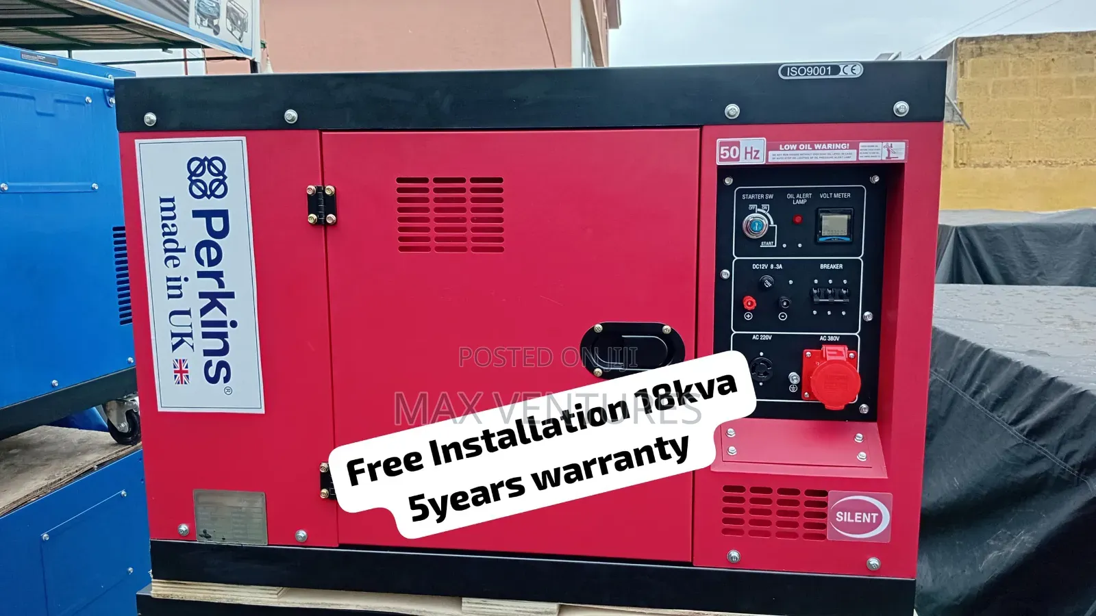 Perkins 18kva Generator – Ideal for Homes, Offices Businesses 18kva