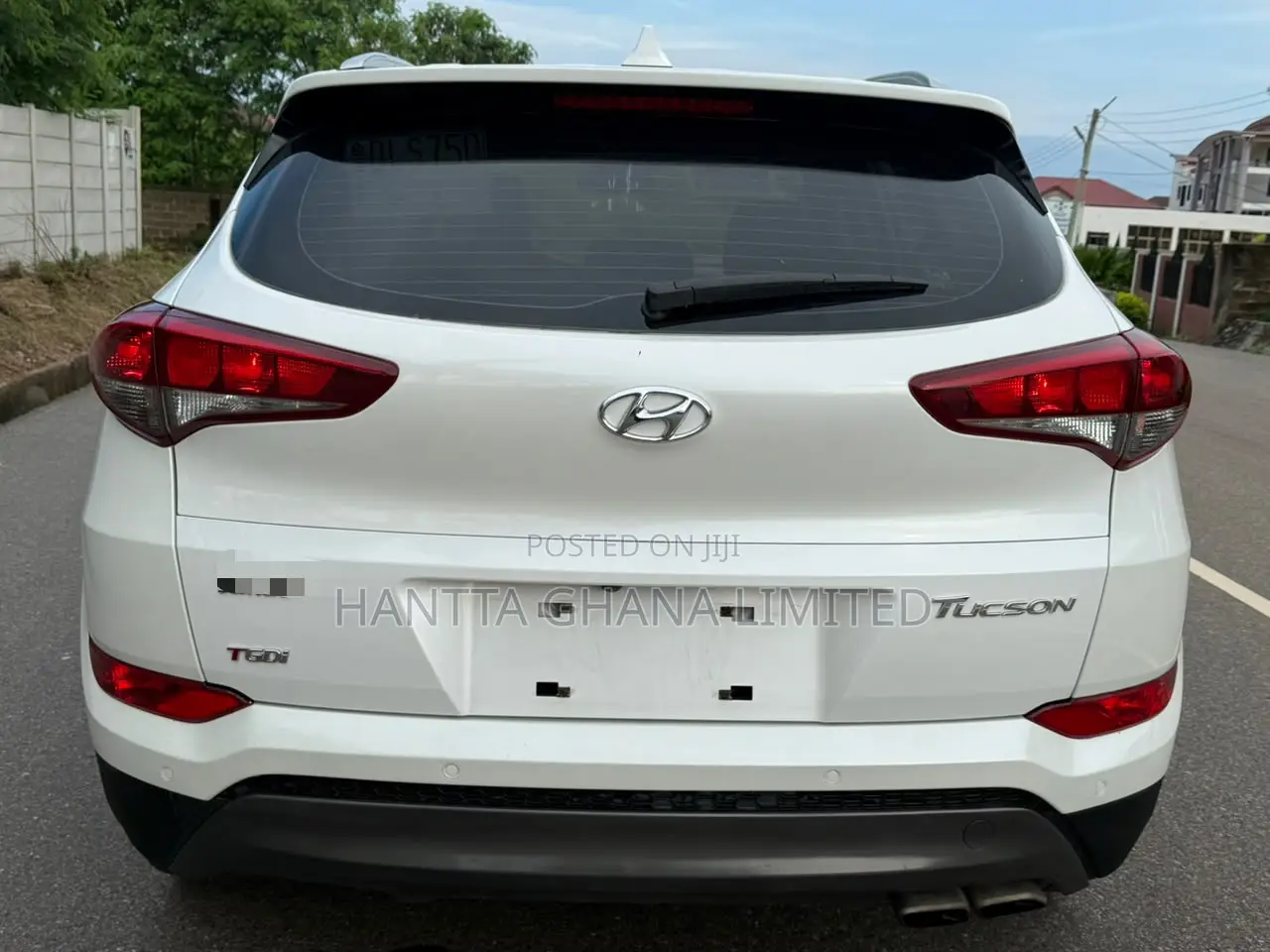 Hyundai Tucson Eco AWD 2017 White