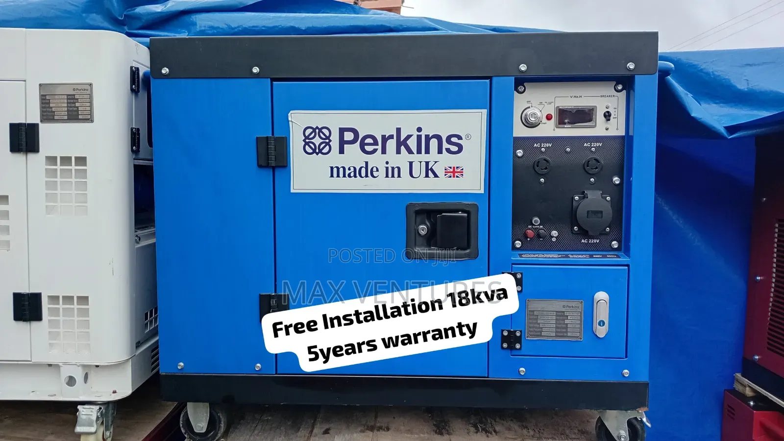 Perkins 18kva Silent Generator – Smooth Powerful Operation 18kva