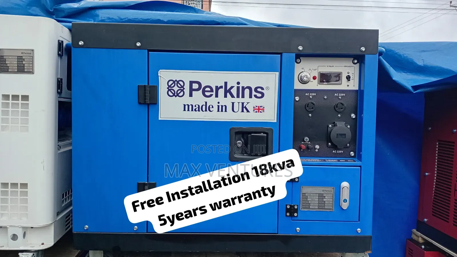Perkins 18kva Silent Generator – Smooth Powerful Operation 18kva