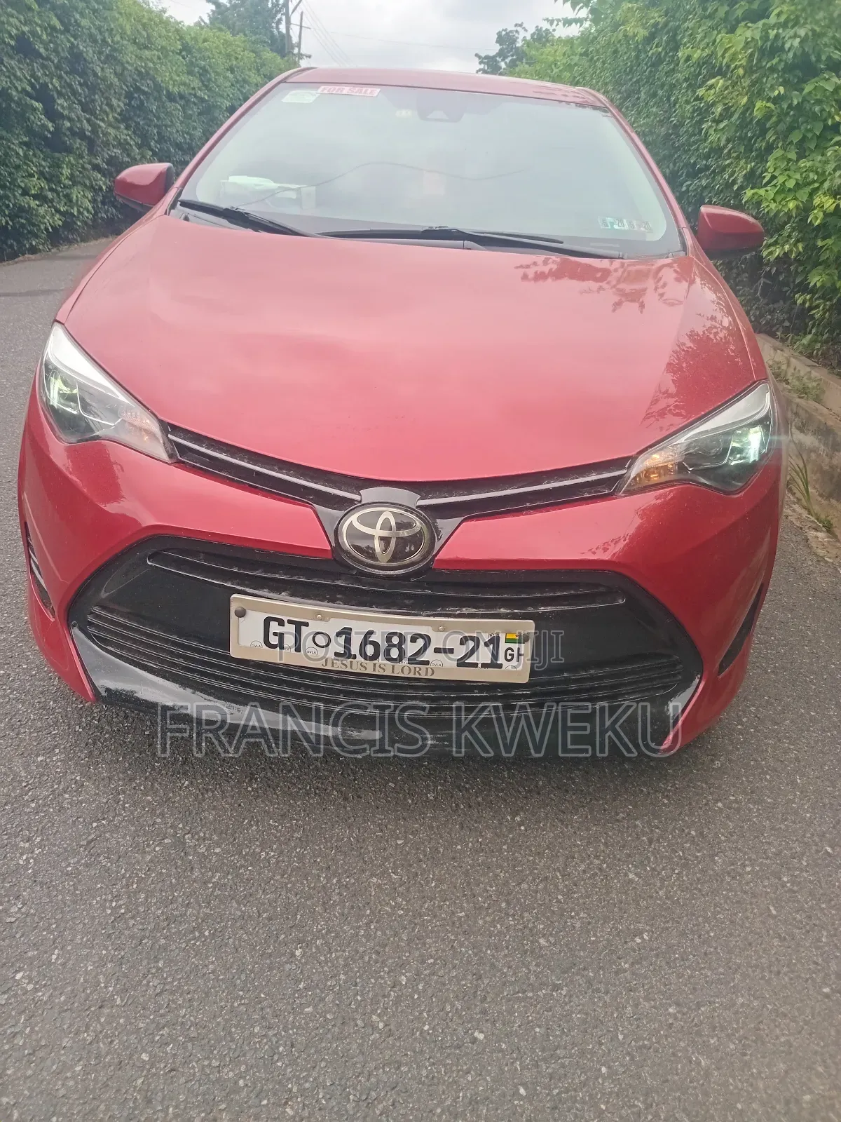 Toyota Corolla LE ECO w/Package 1 4dr Sedan (1.8L 4cyl CVT) 2017 Red