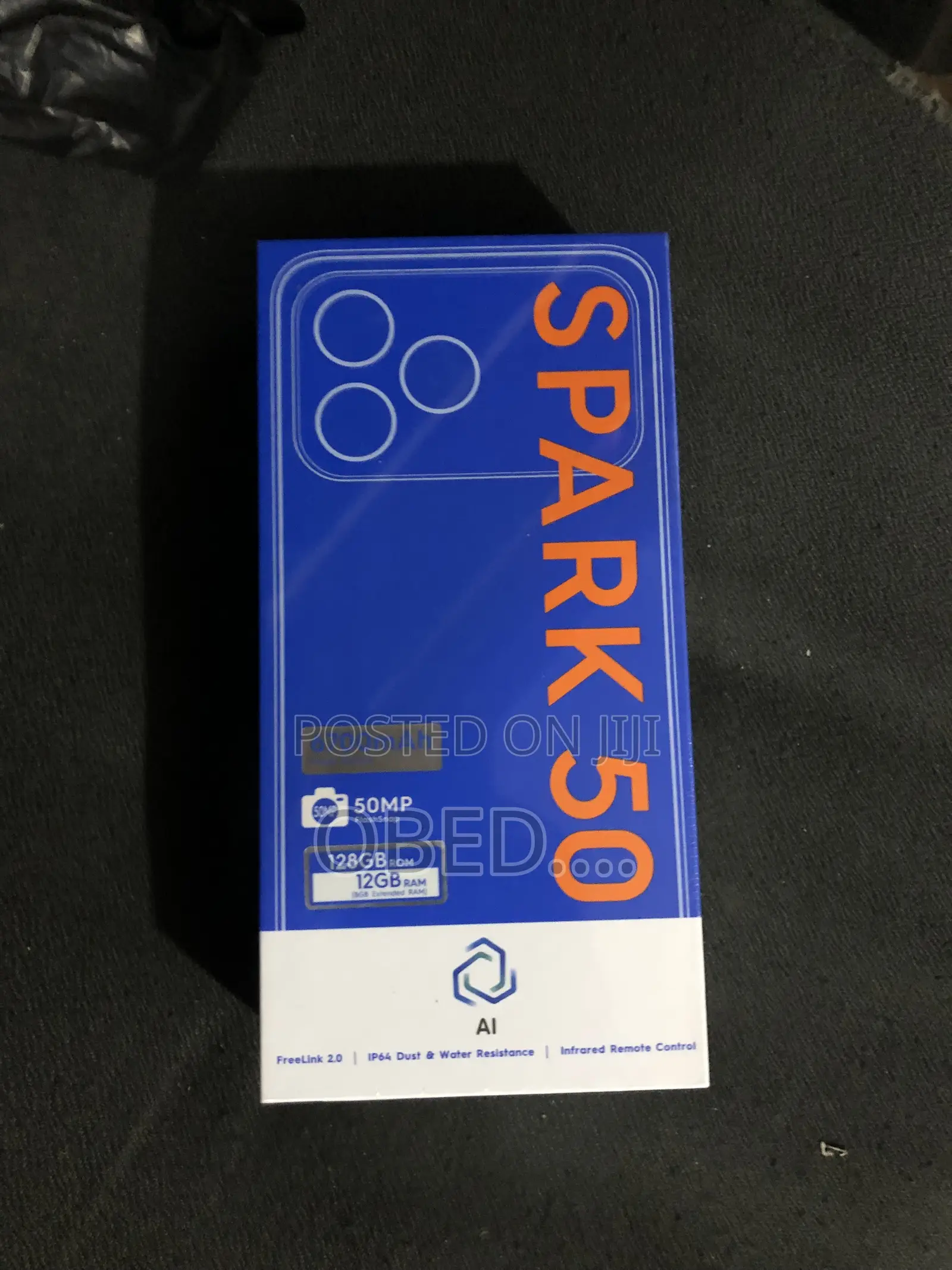 New Tecno Spark 50 128 GB Gray