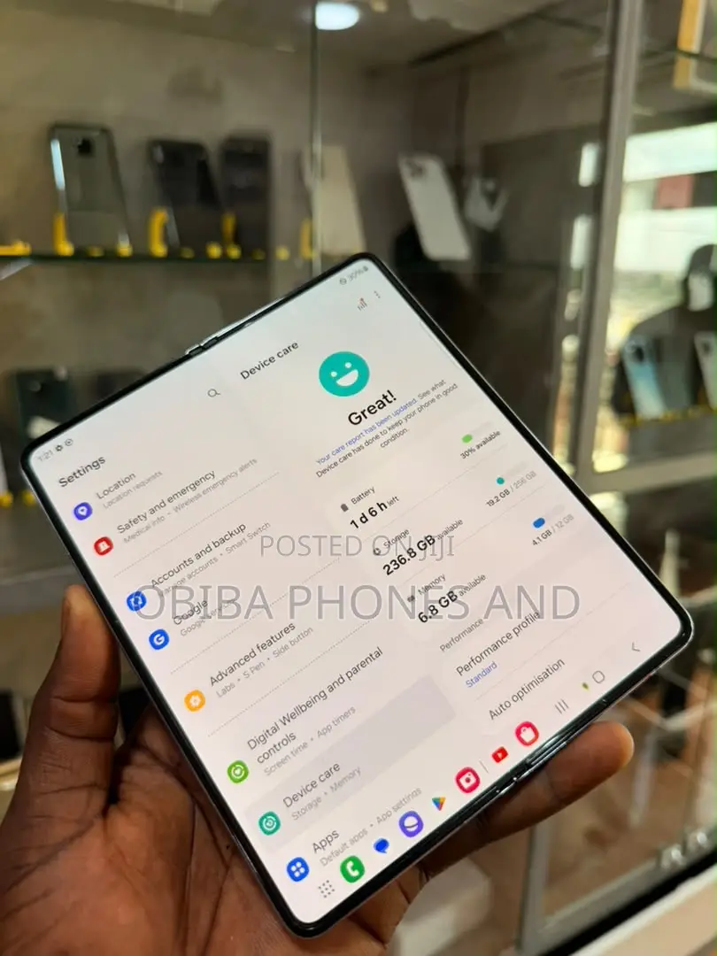 Samsung Galaxy Z Fold 5 256 GB Blue