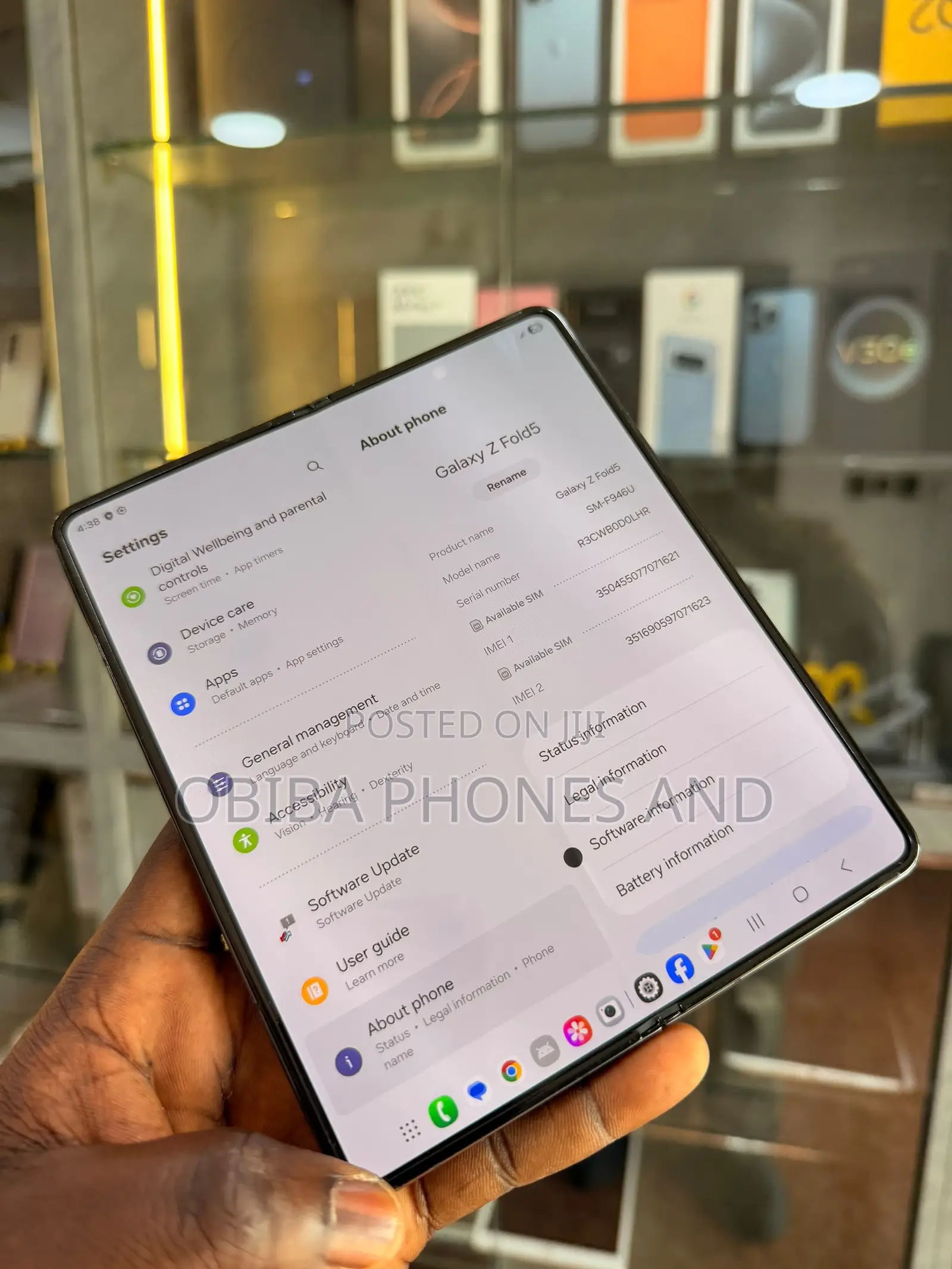 Samsung Galaxy Z Fold 5 256 GB Black