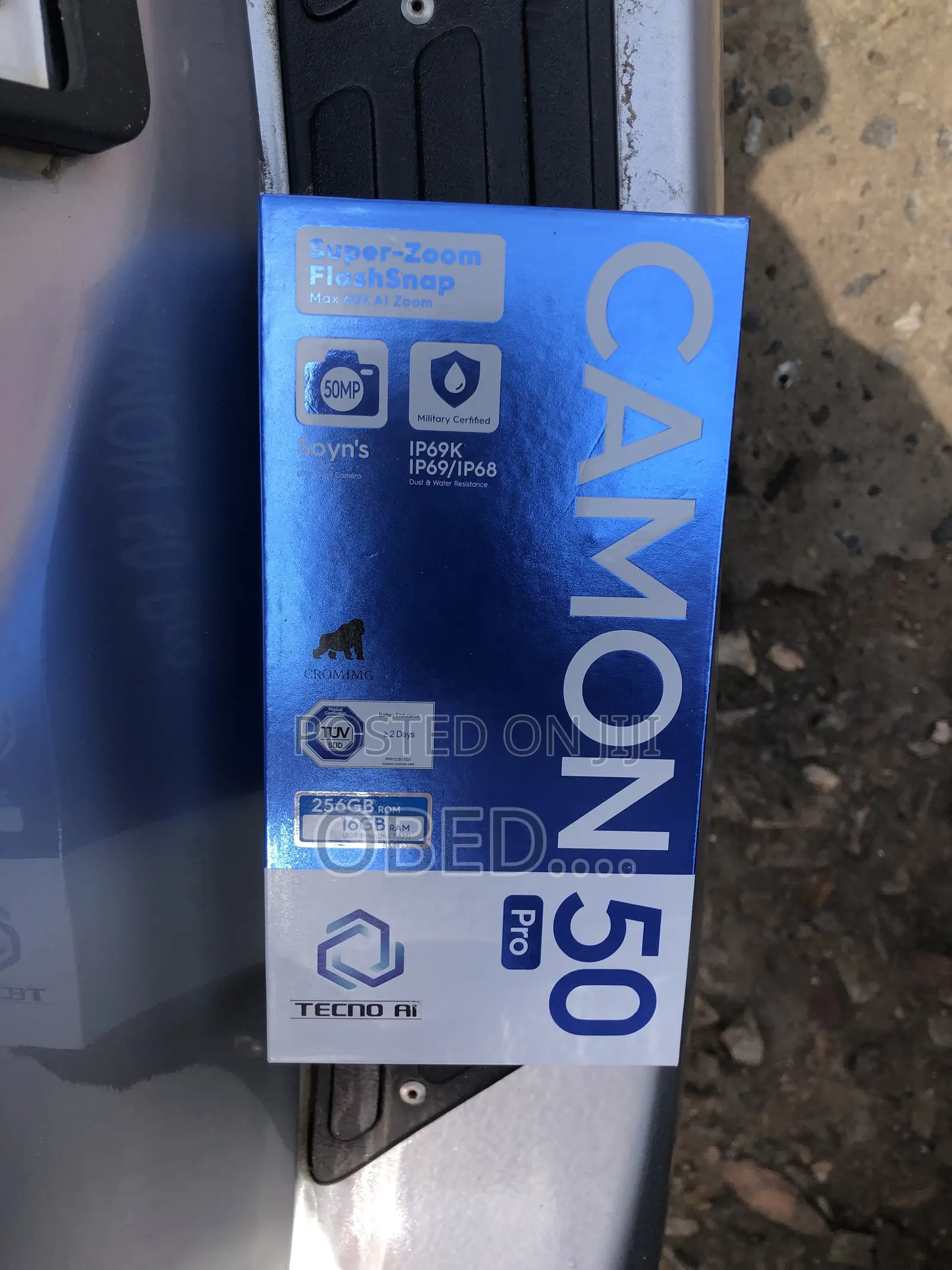 New Tecno Camon 50 Pro 256 GB Purple