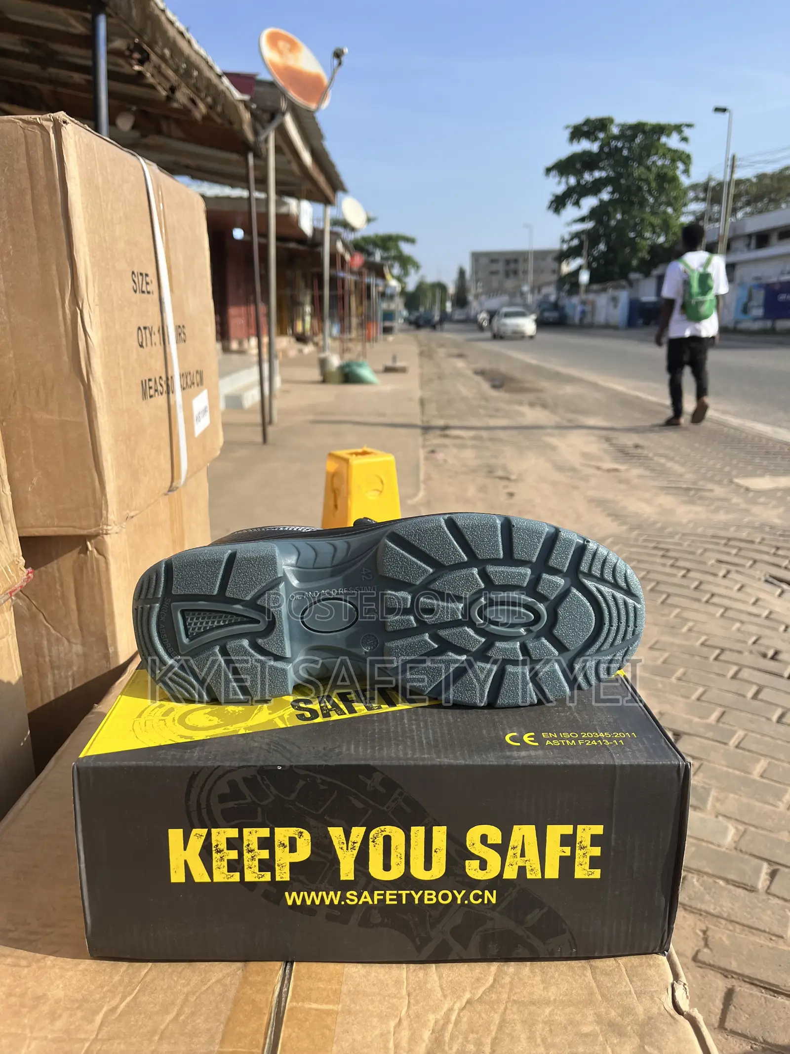Safety Boy Boot