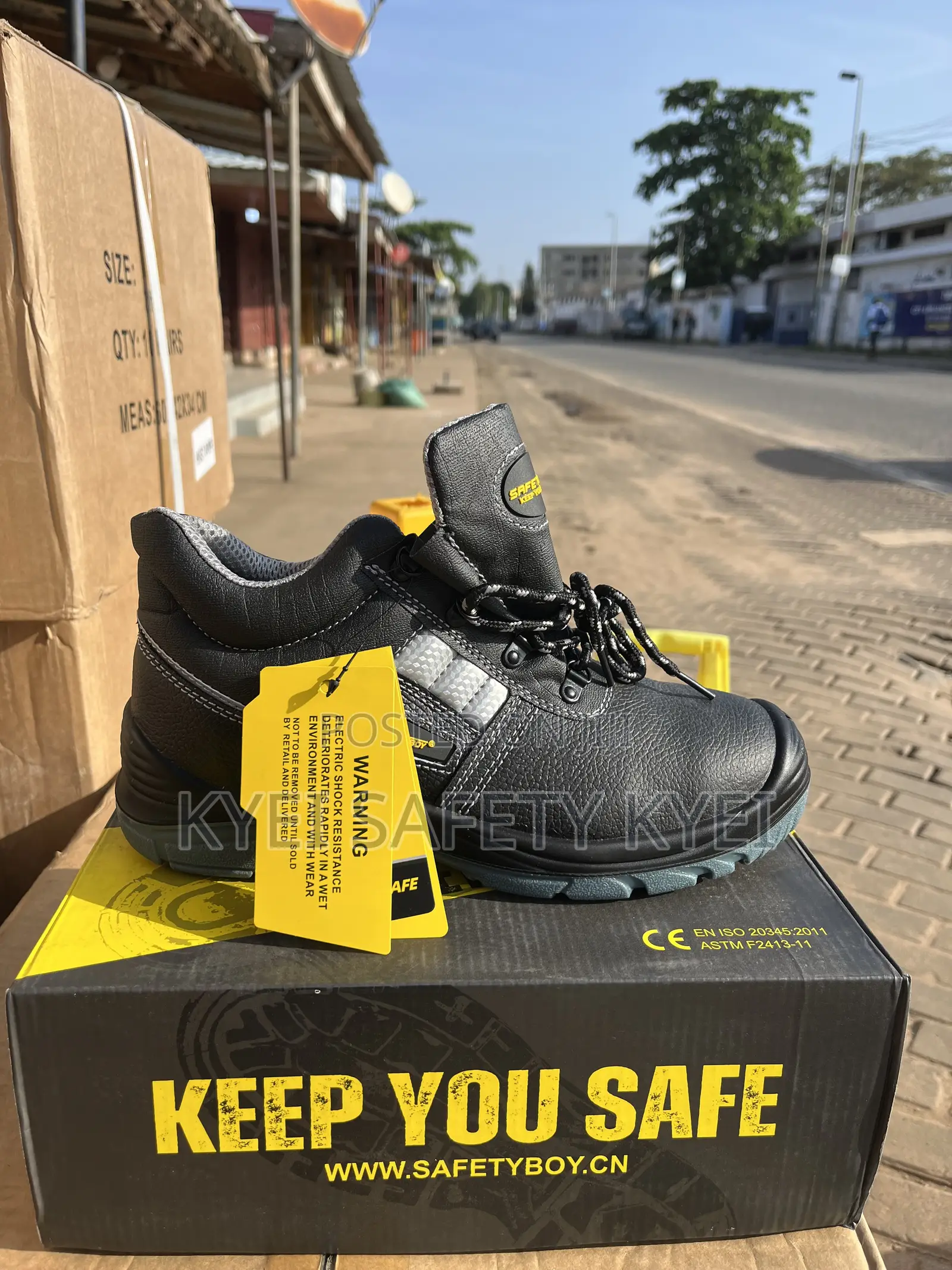 Safety Boy Boot
