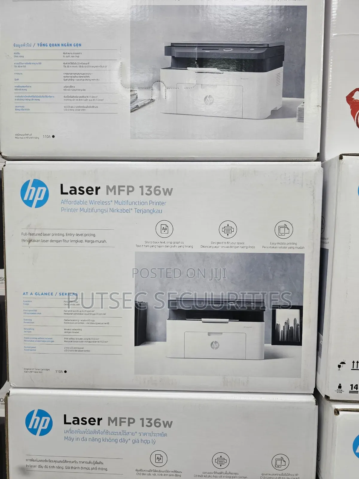 Hp Laserjet Wireless Printer 136w