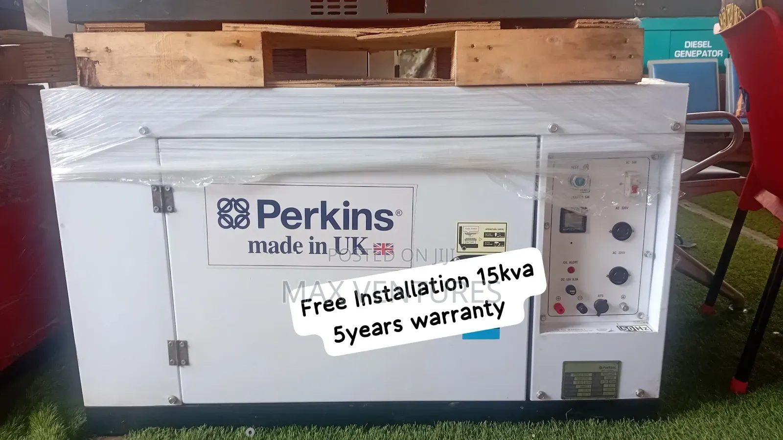 Efficient Perkins 15kva Diesel Generator – Available Now 15kva