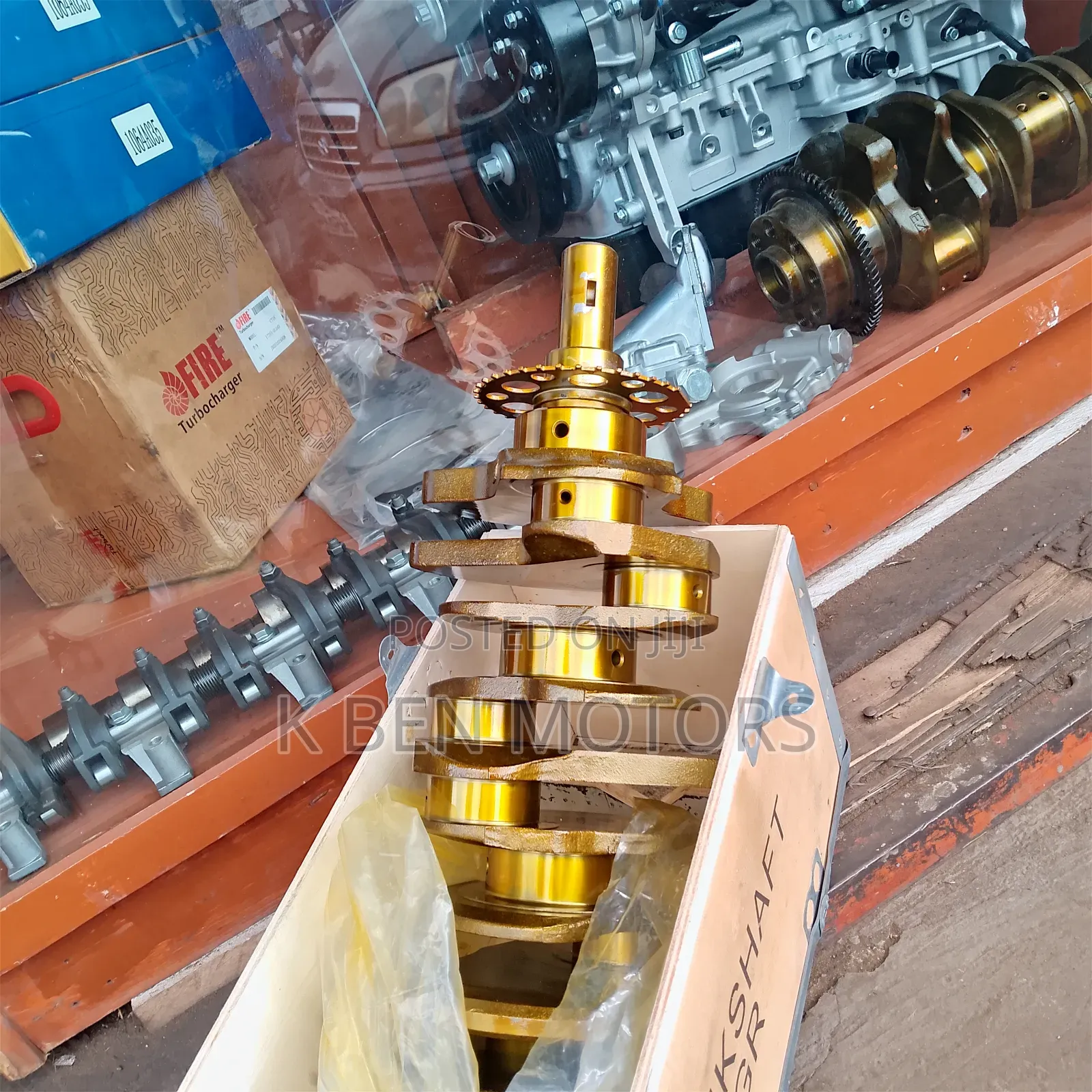 Toyota Tacoma 1gr Crankshaft V6