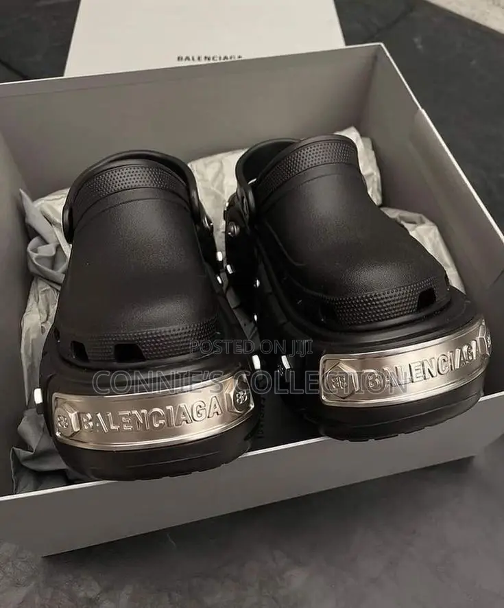Balenciaga X Crocs Hardcrocs Platform Sandals