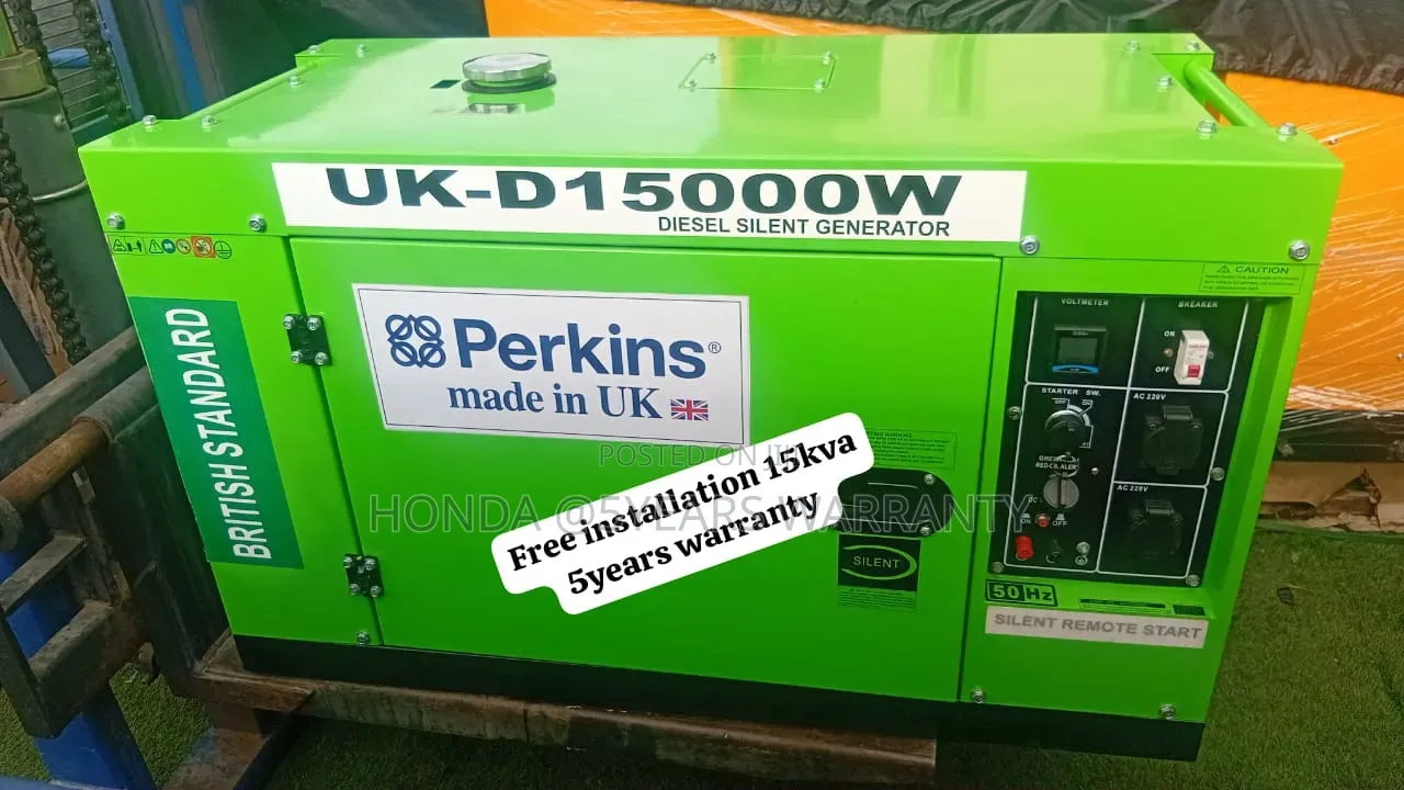 The Reliable Perkins 15kva Generator.
Never Let Power Outages 15kva