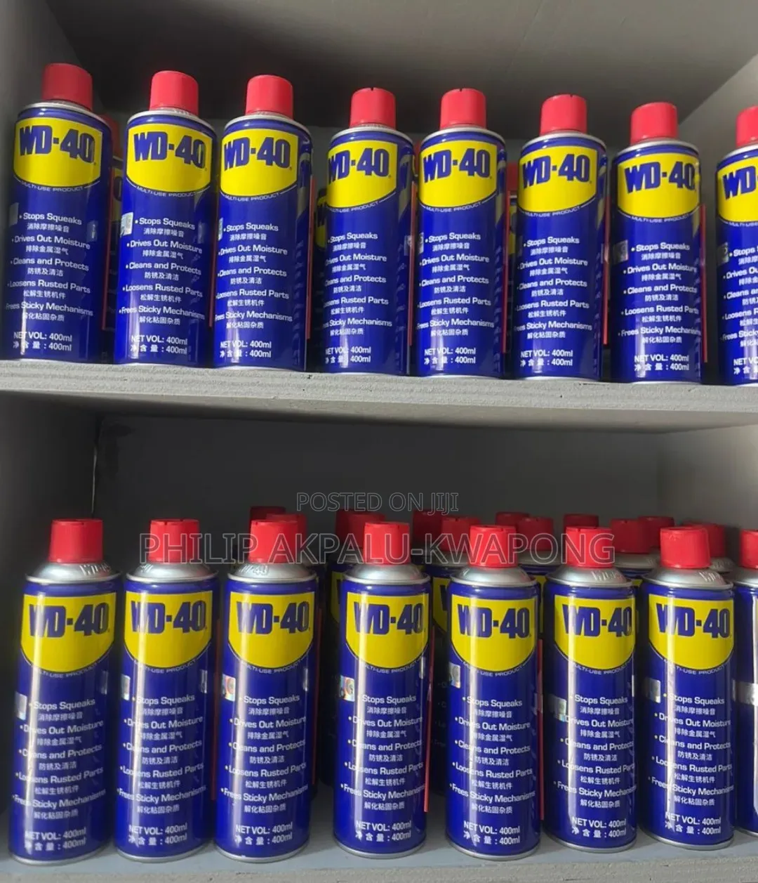 Genuine Wd-40 400ml Lubricant Spray – (Bulk Discount Available)