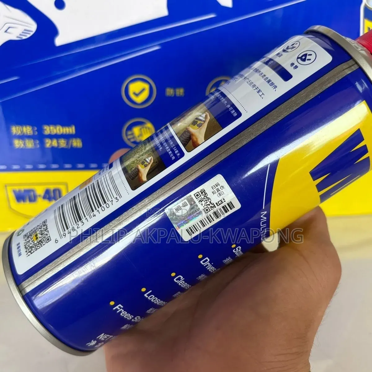 Genuine Wd-40 400ml Lubricant Spray – (Bulk Discount Available)