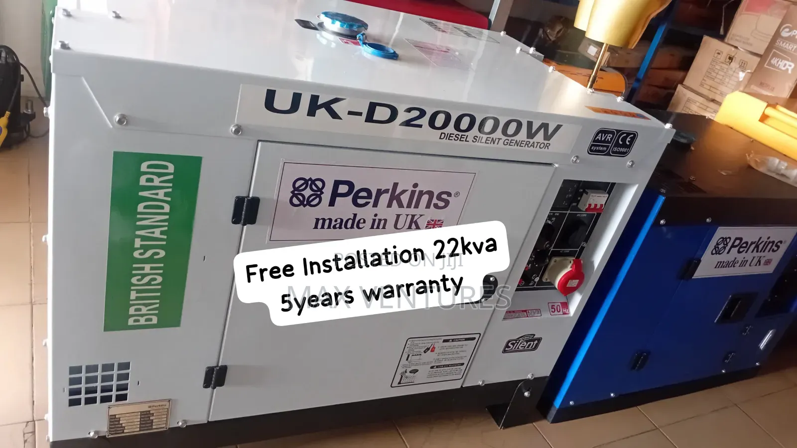 Premium Perkins 22kva Diesel Generator for Homes Businesses 22kva