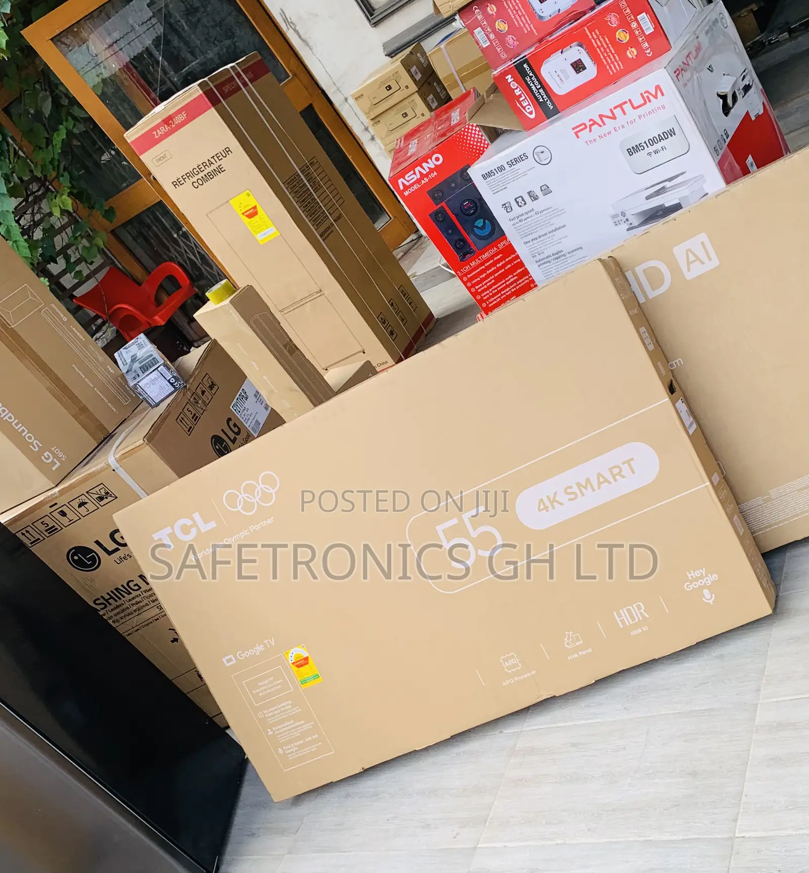 Get Affordable TCL 55"P655 Smart Sleek Uhd Tv