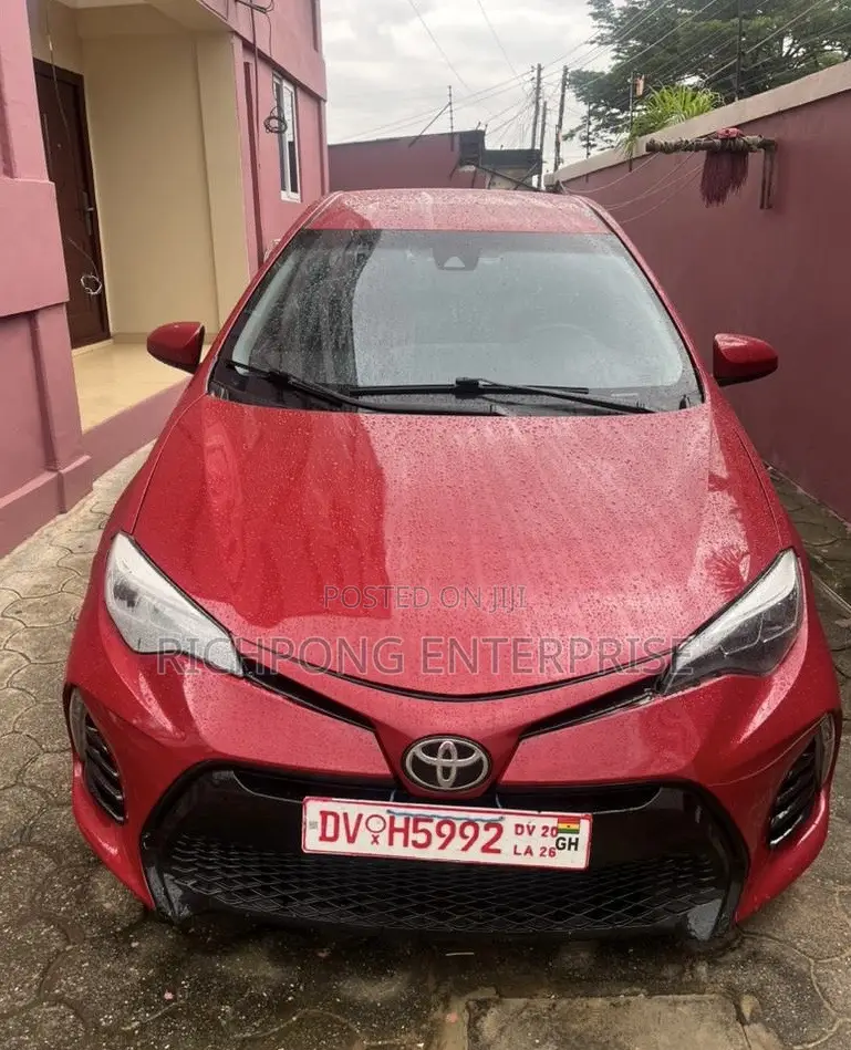 Toyota Corolla LE 4dr Sedan (1.8L 4cyl CVT) 2017 Red