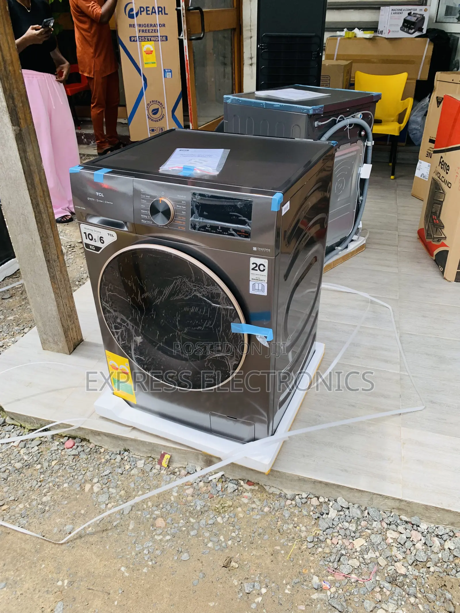 TCL-Front Load Washer-10.5kg Dryer-6kgs-C211wdg