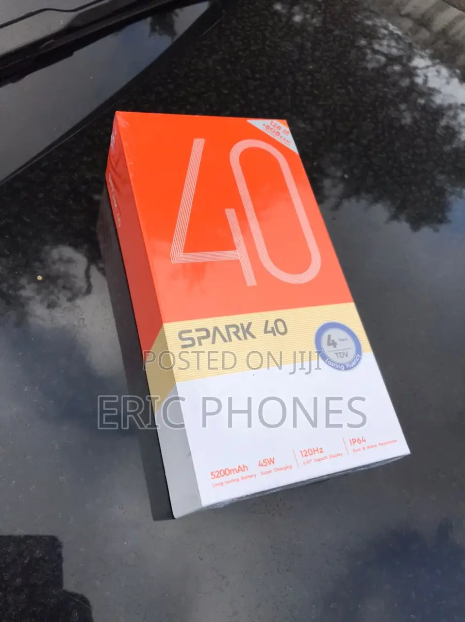 New Tecno Spark 40 128 GB Black