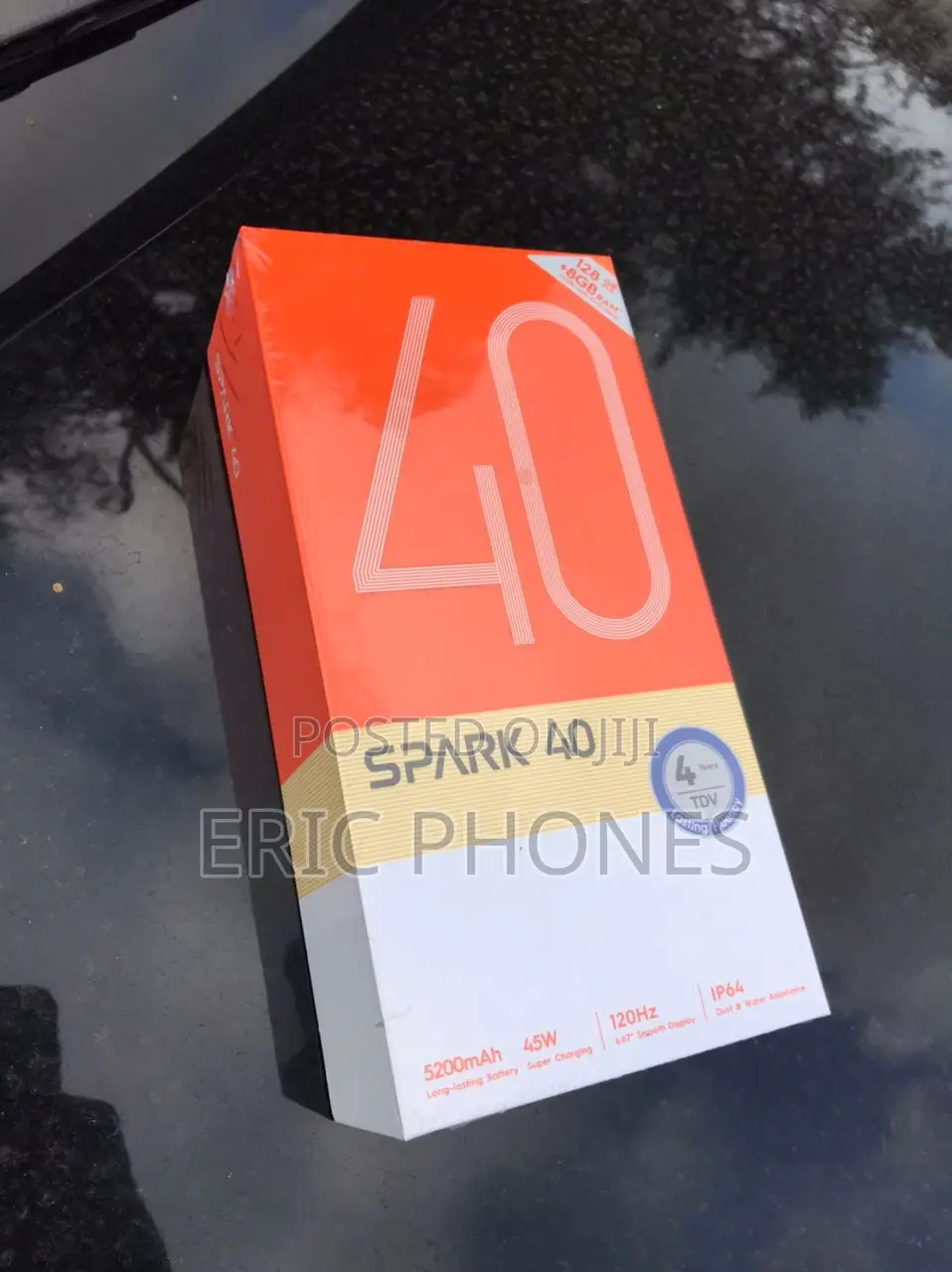 New Tecno Spark 40 128 GB Black