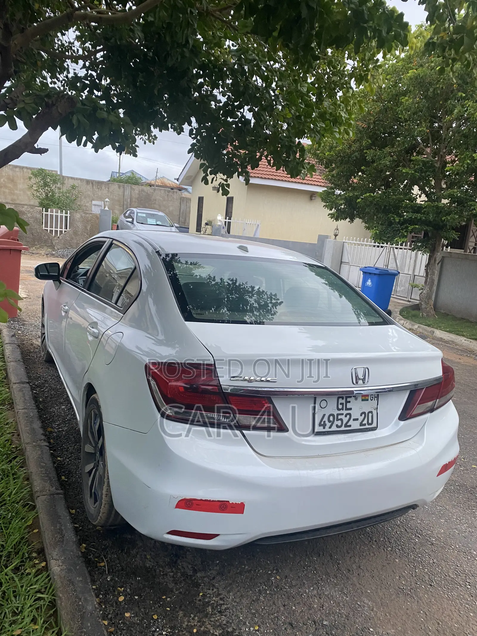 Honda Civic EX-L 4dr Sedan (1.8L 4cyl CVT) 2015 White
