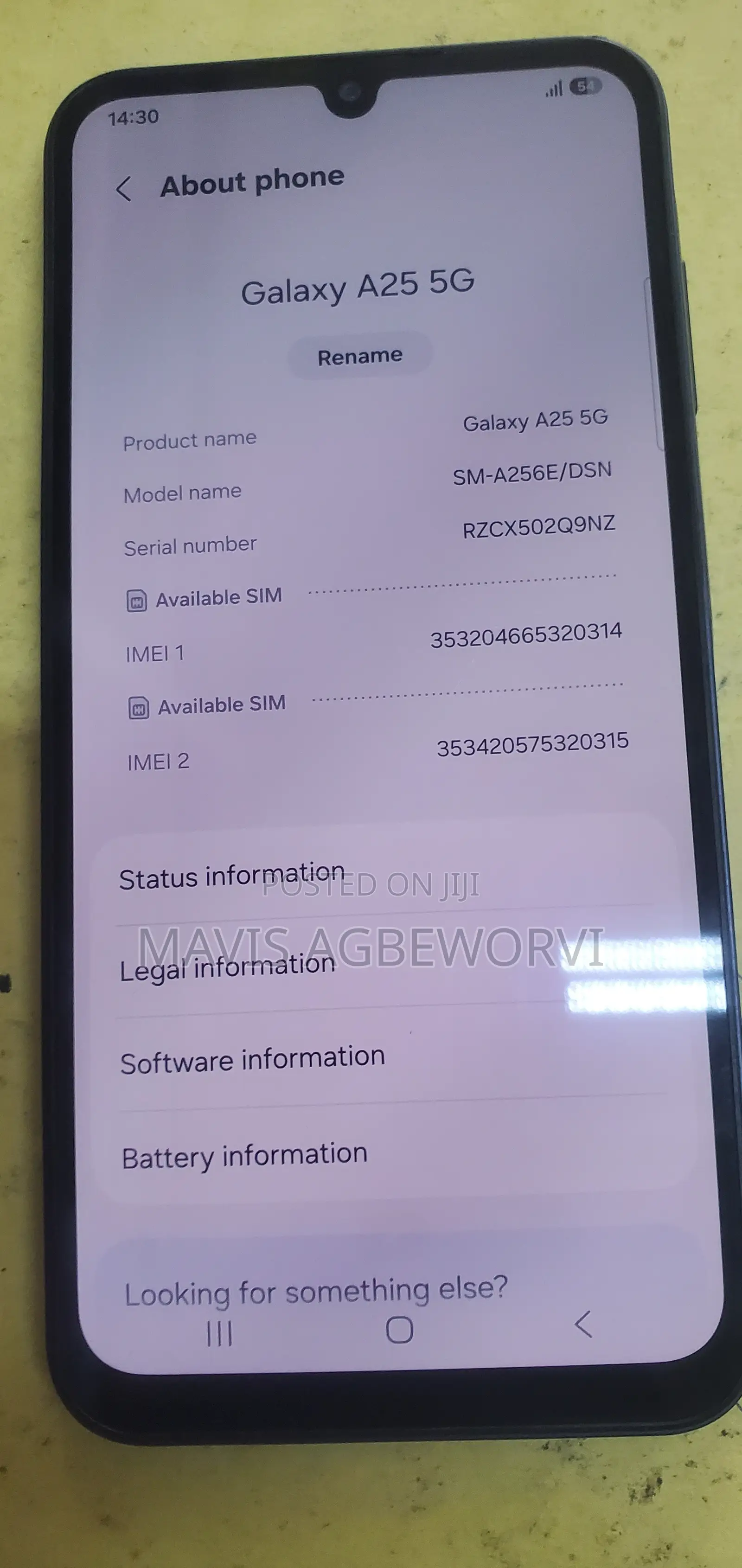 Samsung Galaxy A25 256 GB Black