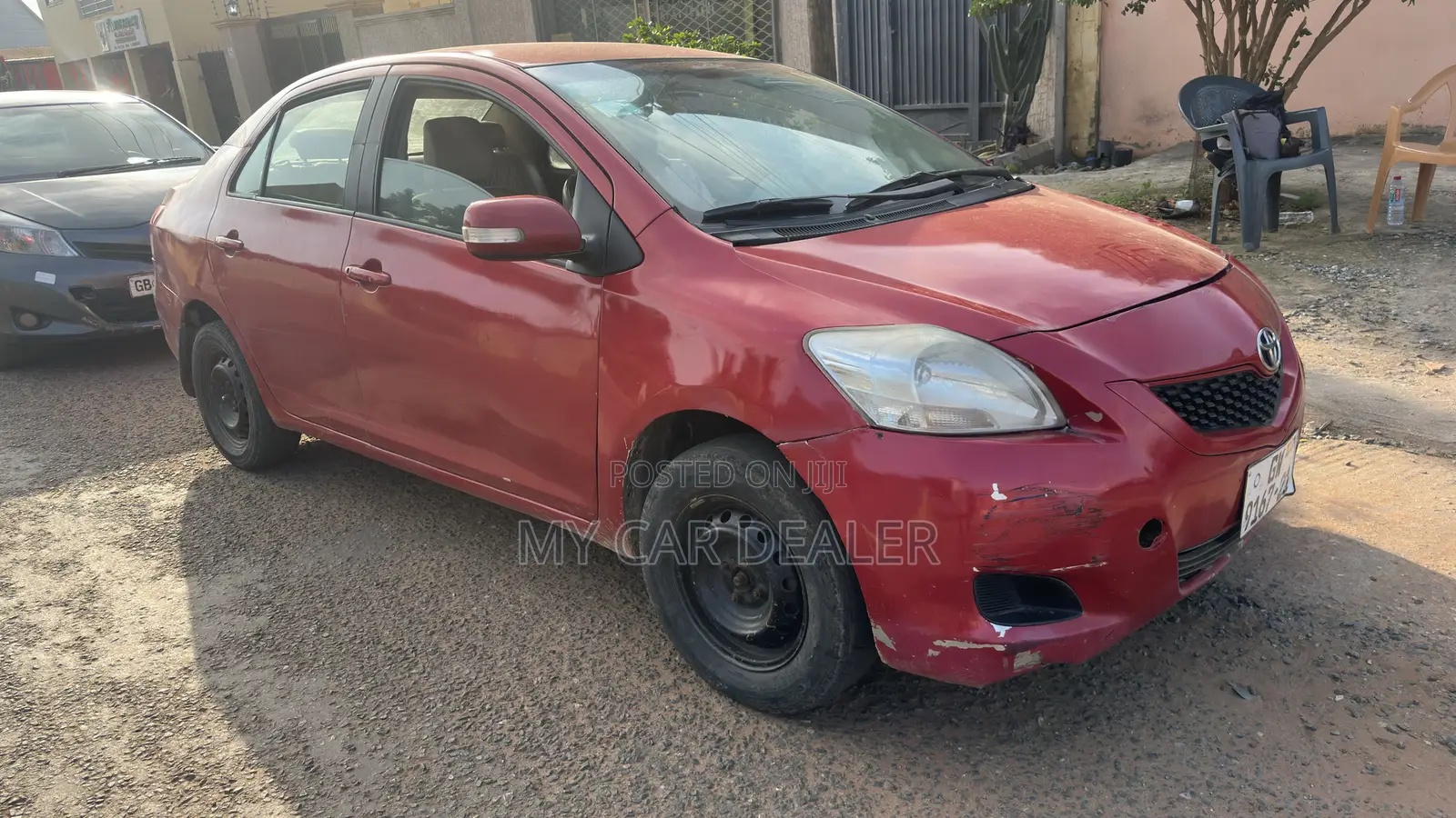 Toyota Belta 2010 Red