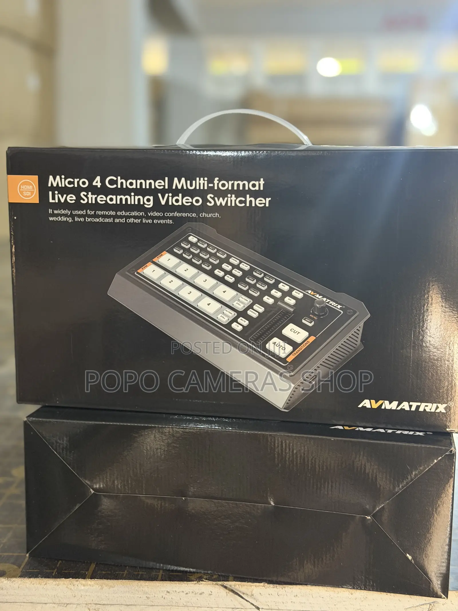 Avmatrix Shark H4 4-channel Hdmi Video Switcher