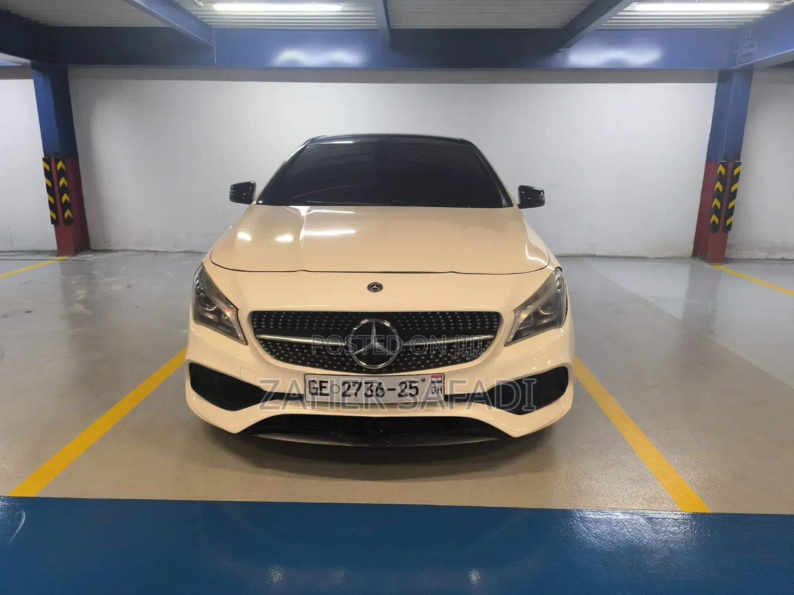Mercedes-Benz CLA-Class 2018 White