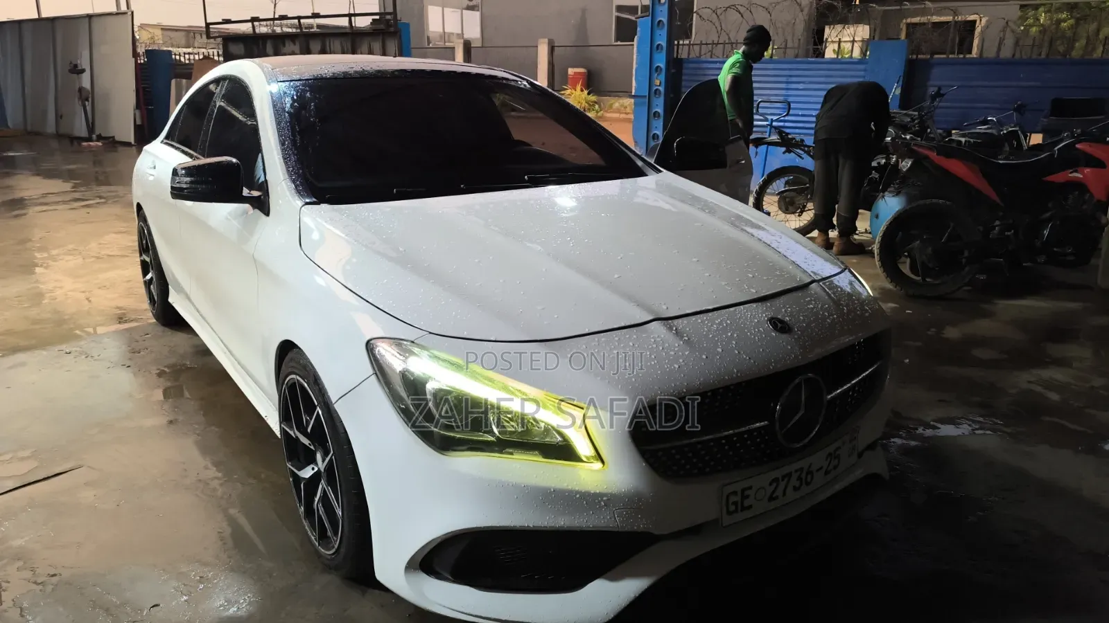 Mercedes-Benz CLA-Class 2018 White