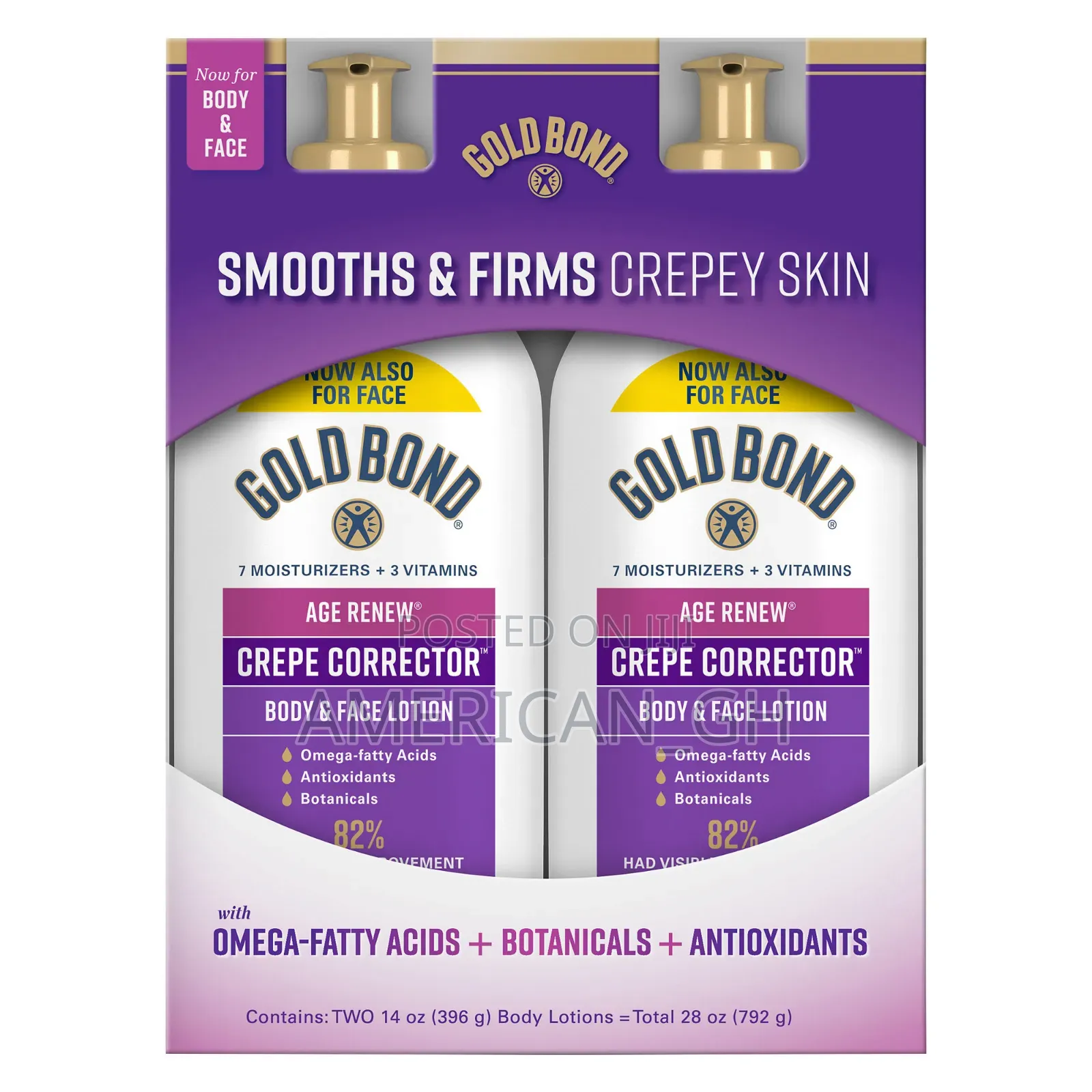 Gold Bond Age Renew Crepe Corrector Body Lotion
