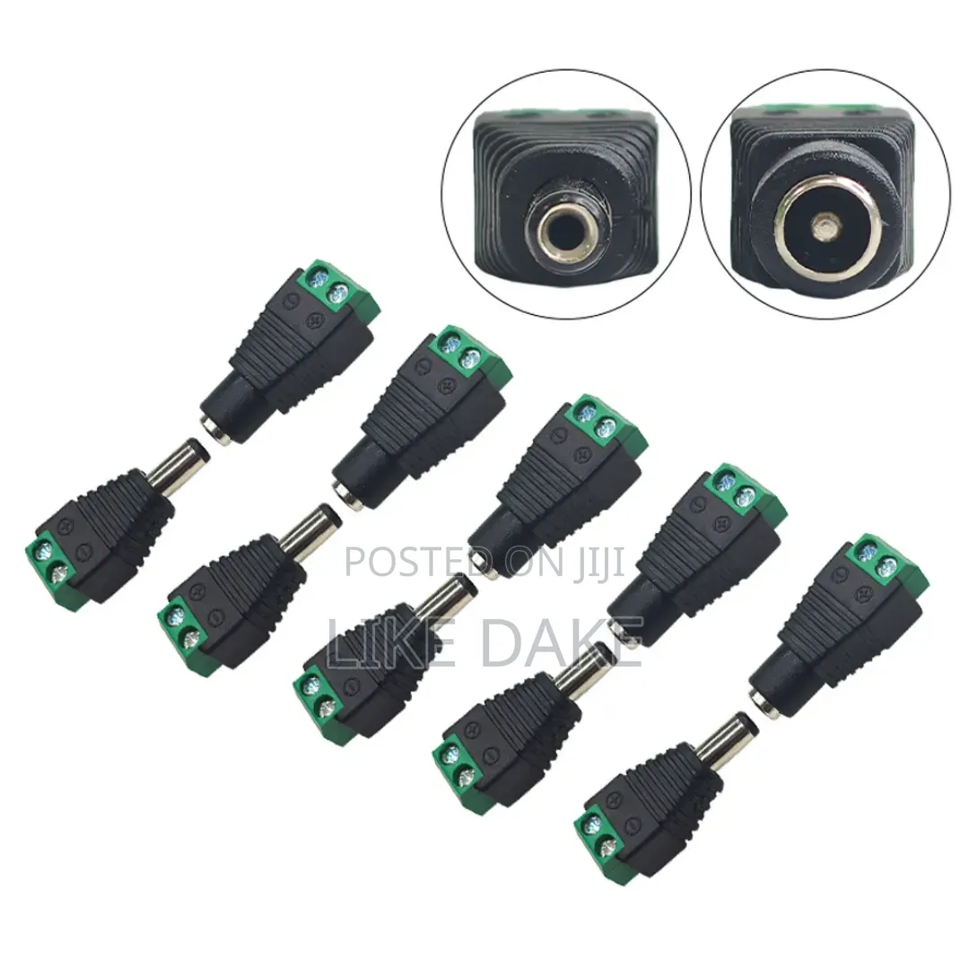 Female New Dc Power Connectors for CCTV Cameras and Others