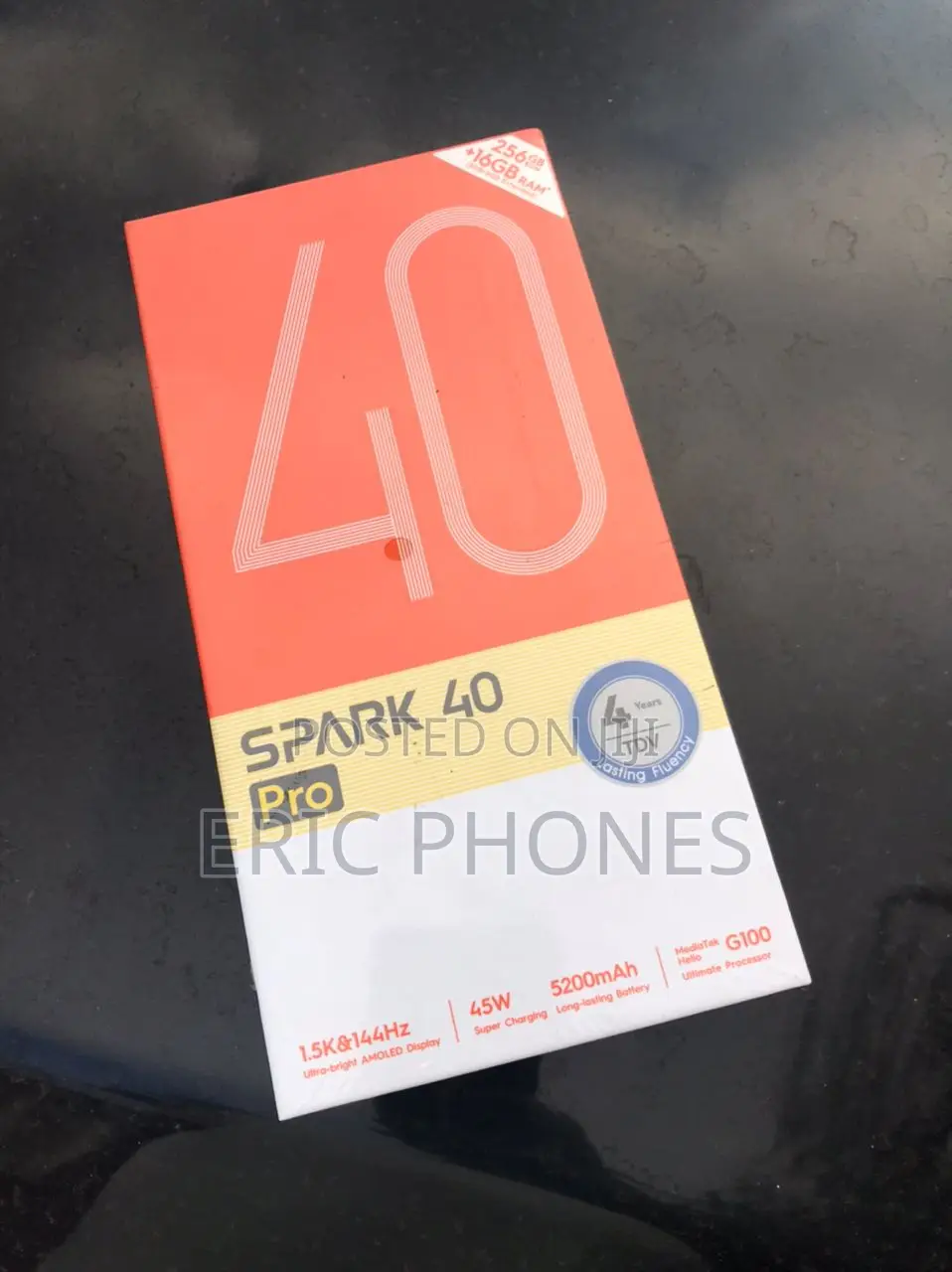 New Tecno Spark 40 Pro 256 GB Green