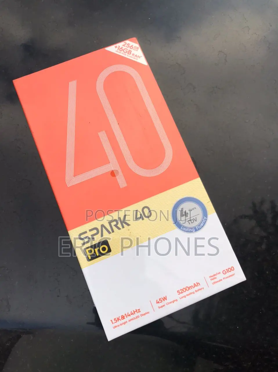 New Tecno Spark 40 Pro 256 GB Green