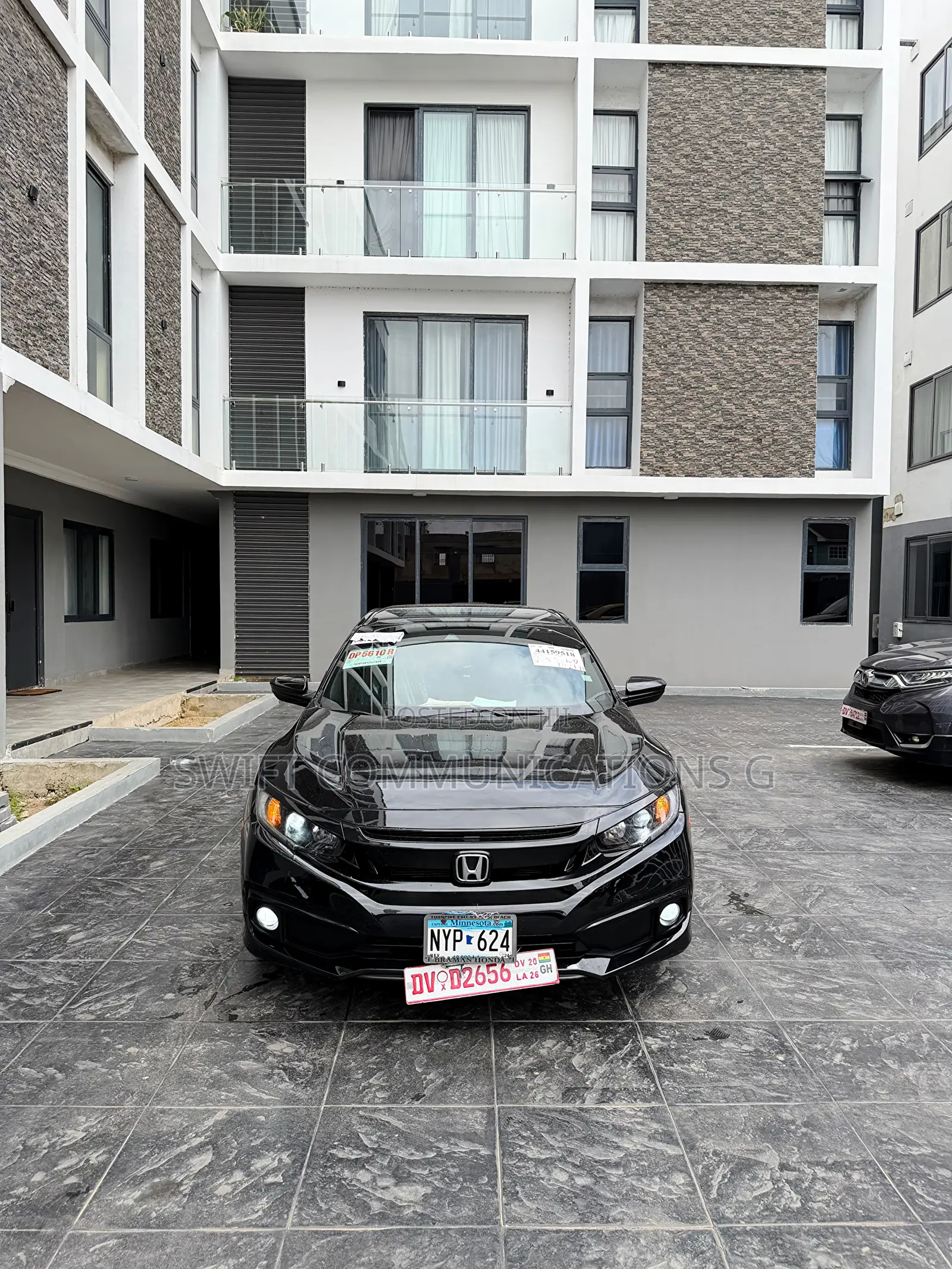 Honda Civic Sport Sedan 2020 Black